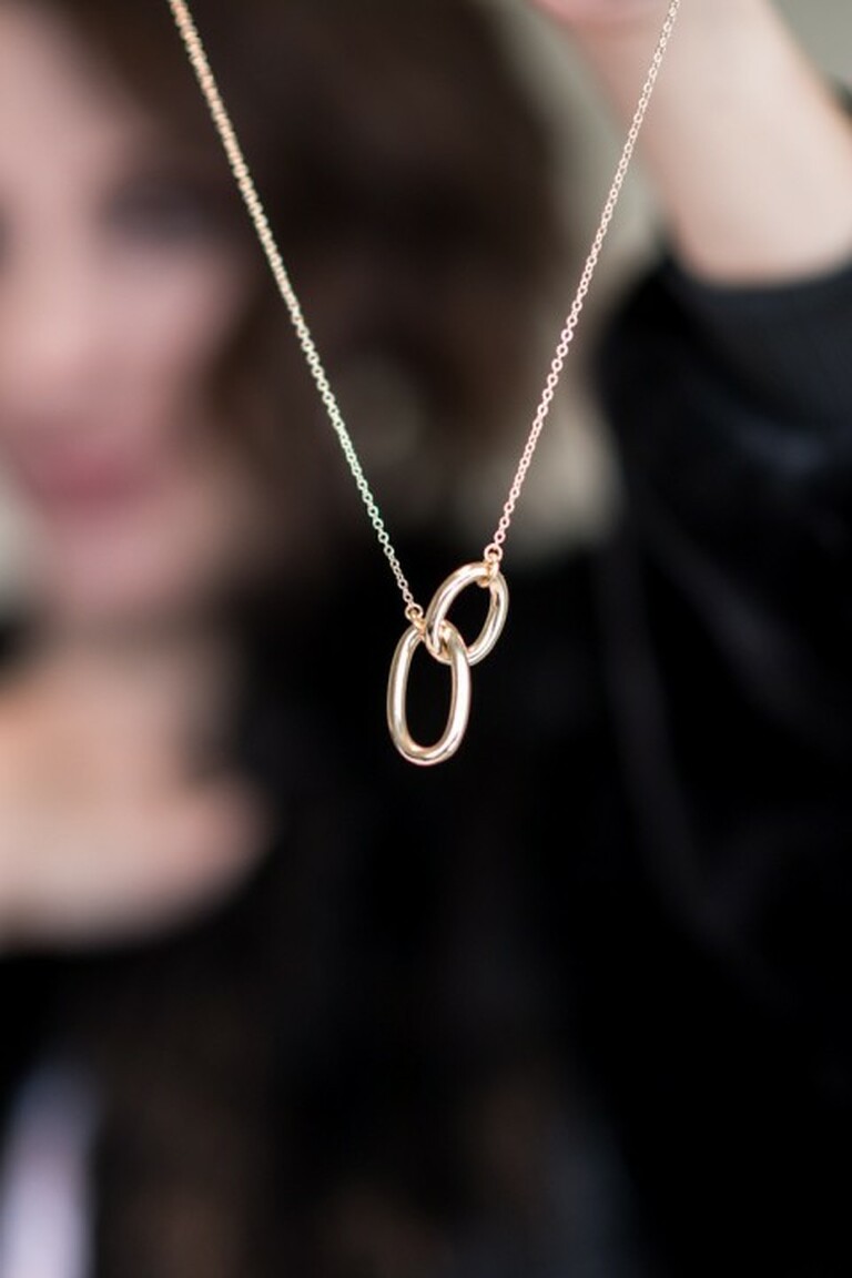 Miklan Chain Tia Gold Kolye