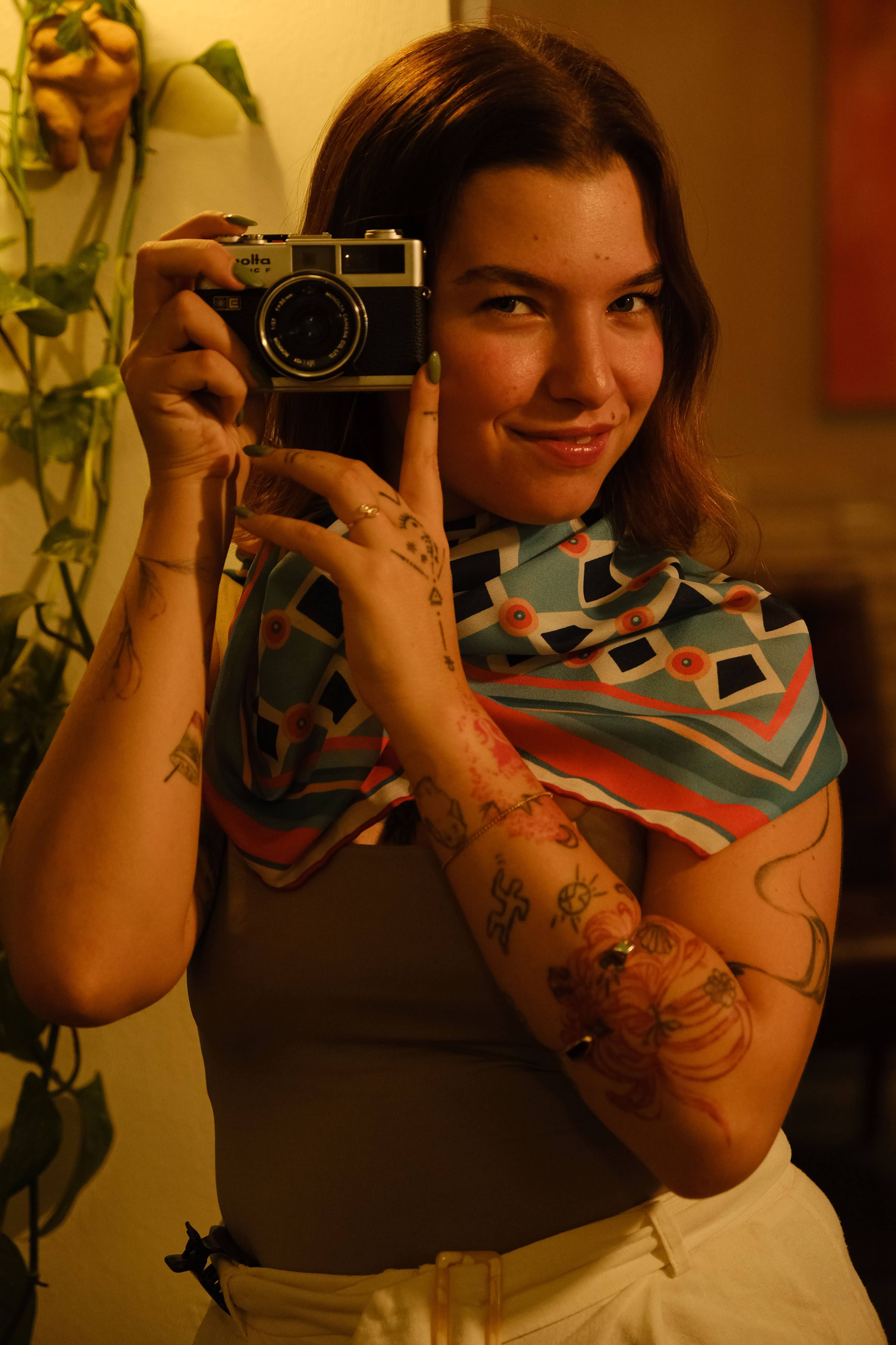 Less Atelier Caro Mint Fular 90x90