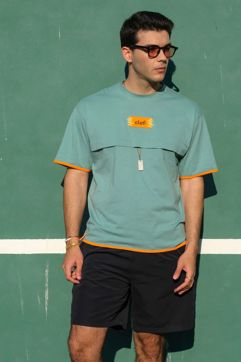 Cluf Flip Flop Unisex T-Shirt - Yeşil
