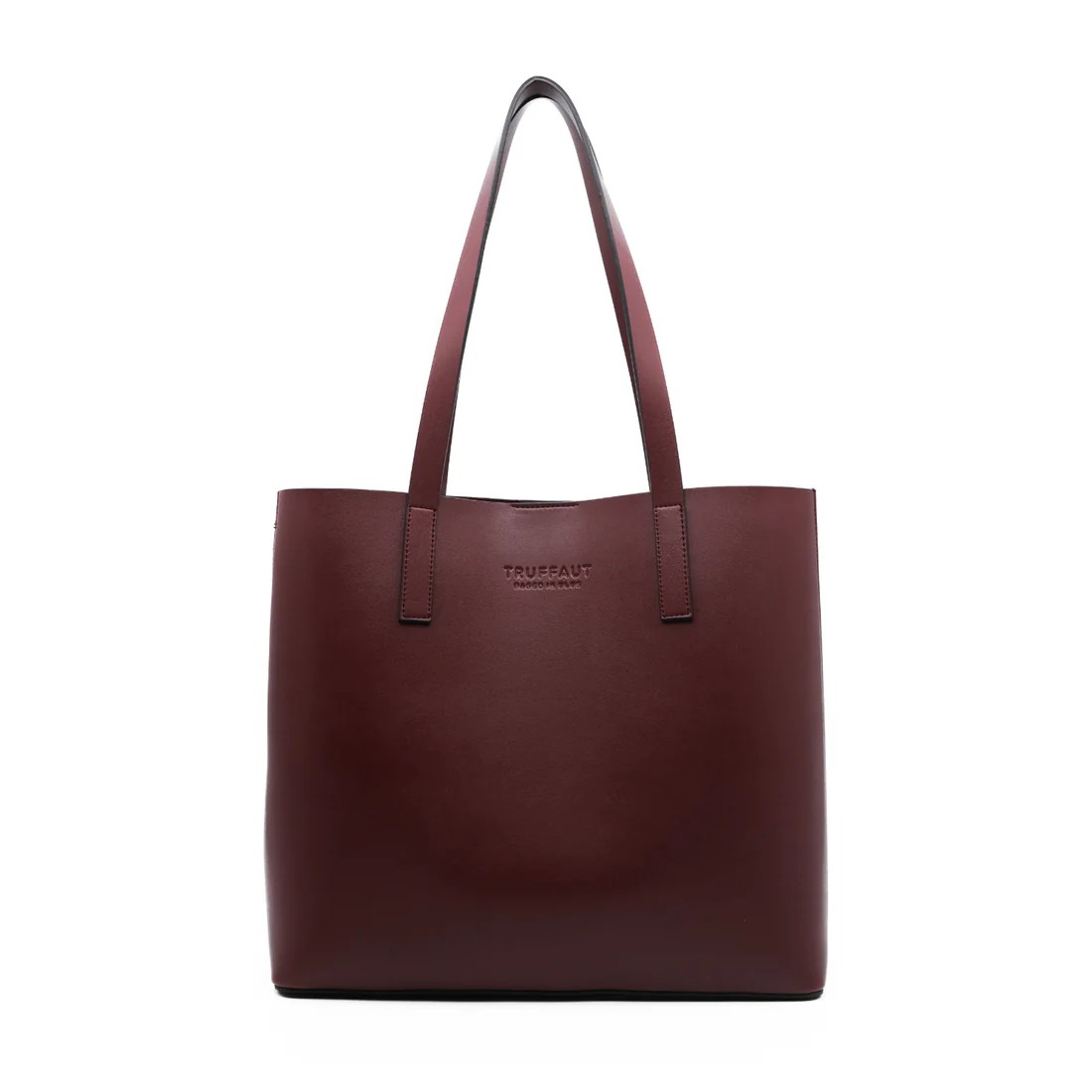 Truffaut Bags Adrien Tote Çanta Bordo