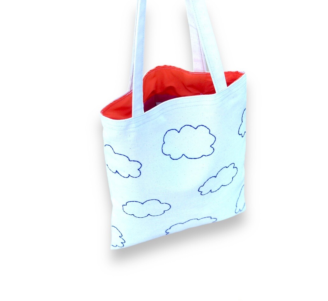 Bael İstanbul Clouds Tote Bag Kol Çantası