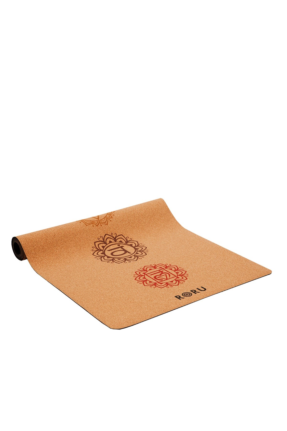 Roru Concept Cork Series Chakra Desenli Mantar mm - Yoga Matı