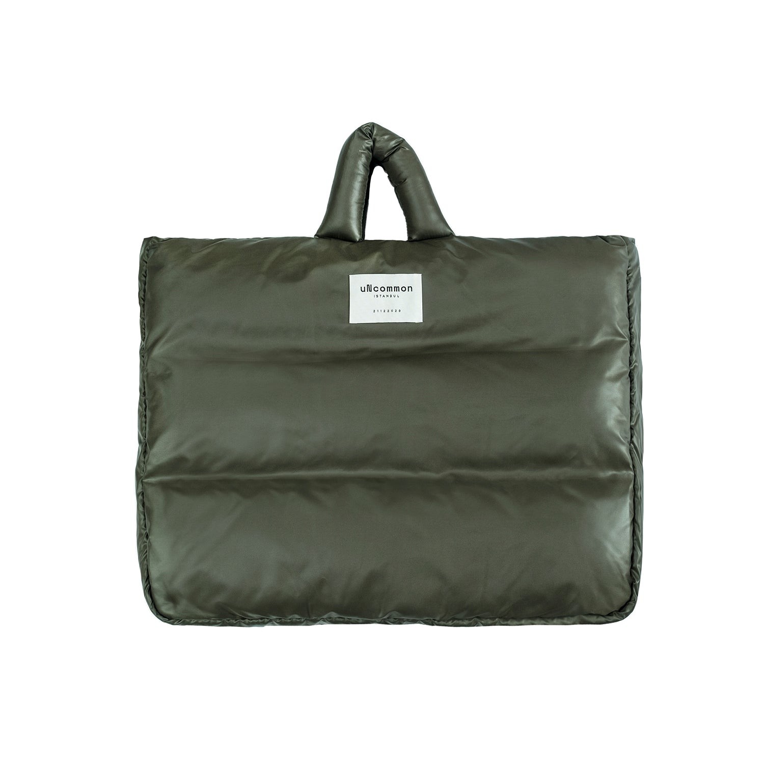 uNcommon Puffy Tote Bag Khaki