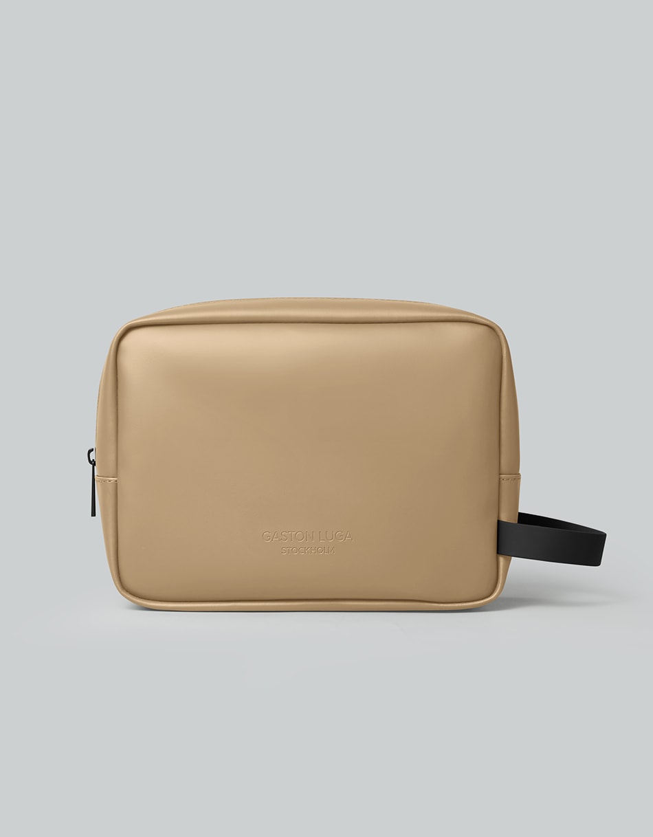 Gaston Luga Spläsh Toiletry Bag - Latte