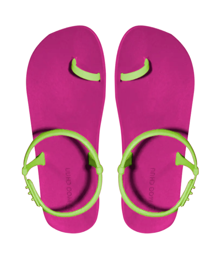 Moo Chuu SWEETY POP PLUS PEMBE / LIME Terlik