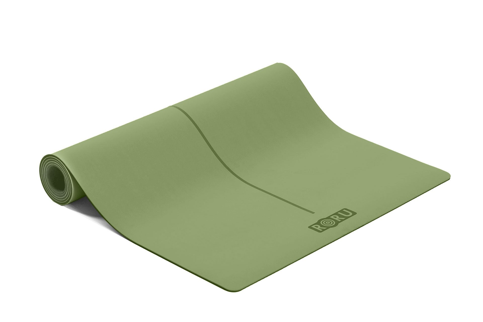 Roru Sun Series Profesyonel Yoga Matı - Soft Green