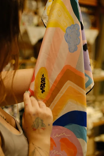 Less Atelier Fruit Mix Fular 65x65