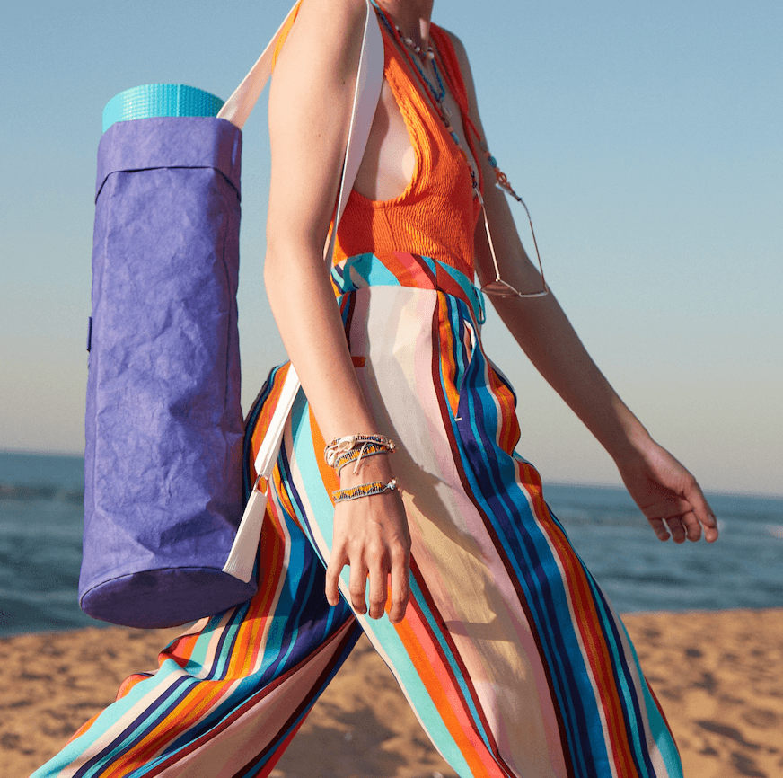 Epidotte Yoga Bag Lilac Mat Çantası