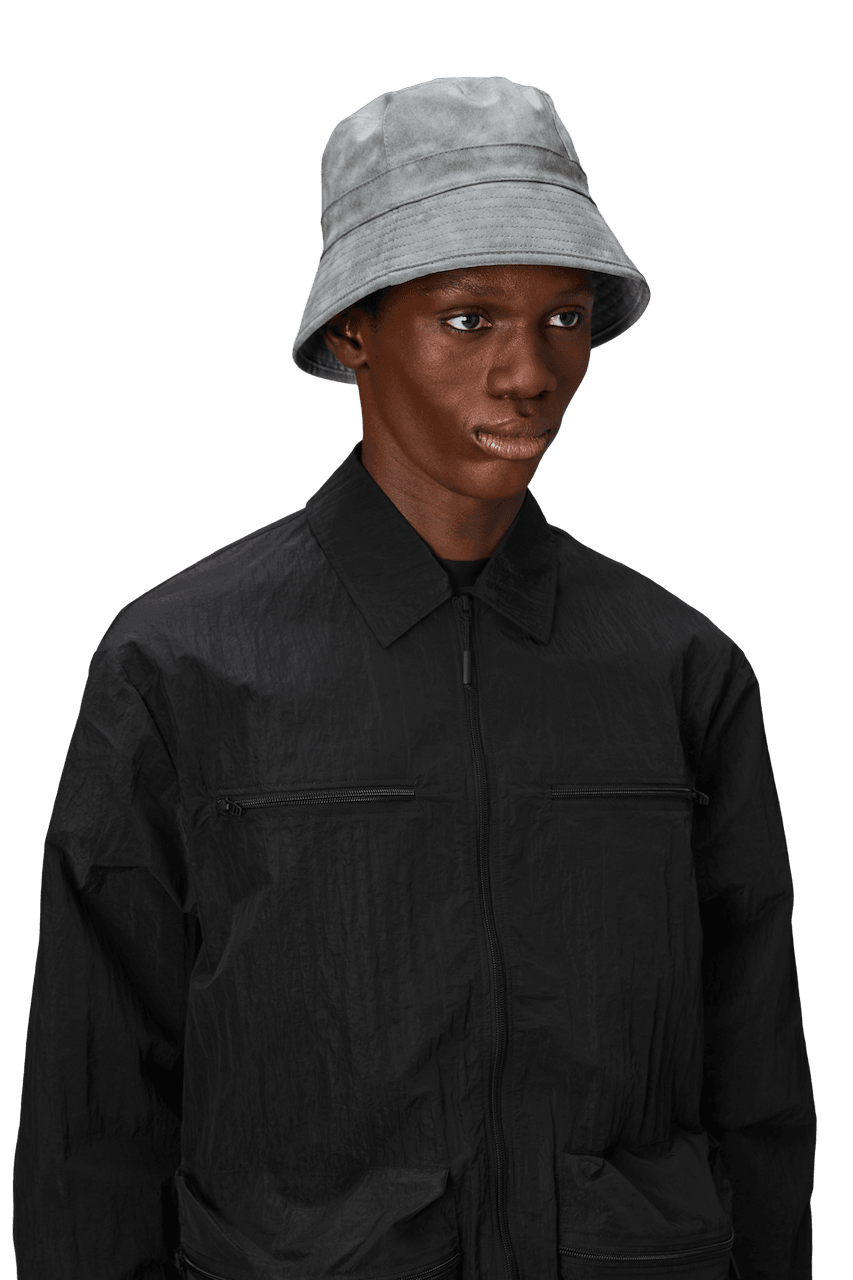 Rains Bucket Hat Distressed Grey Şapka