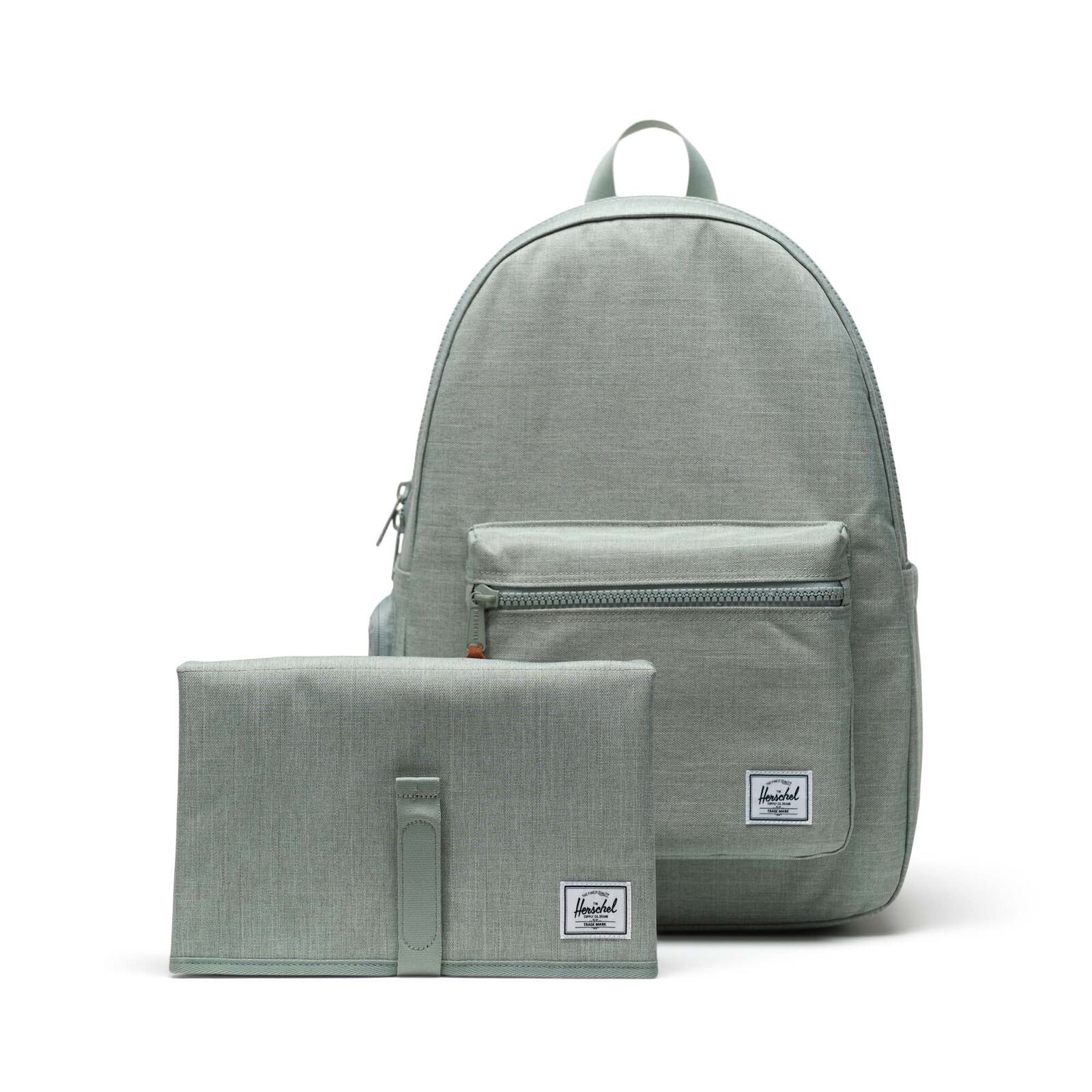 Herschel Nova Backpack Diaper Bag Iceberg Green Crosshatch Anne Bebek Sırt Çantası 