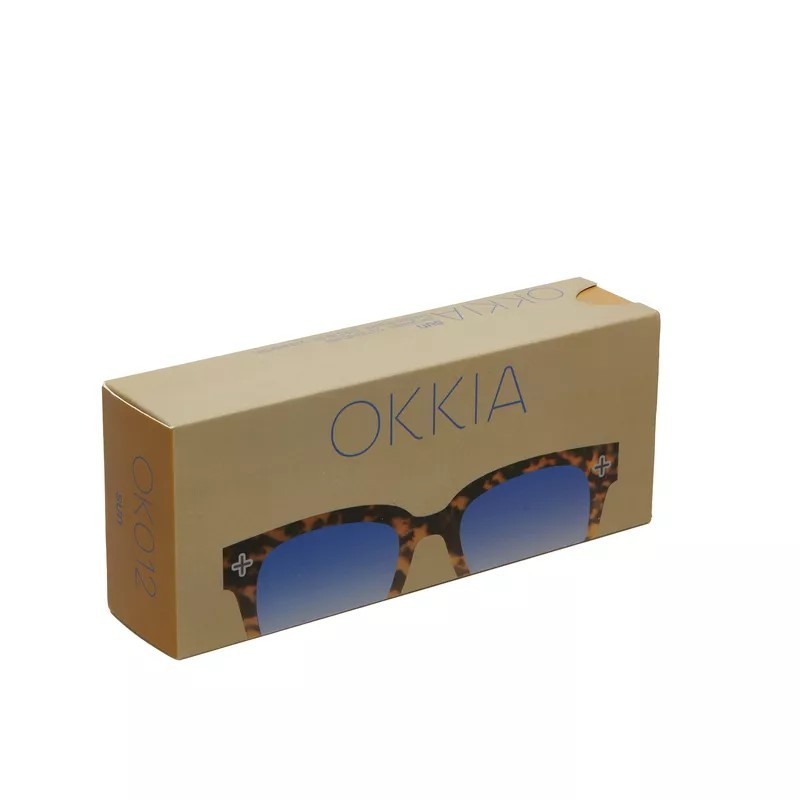 Okkia Giovanni Havana Mavisi Unisex Güneş Gözlüğü Mavi Gradyan