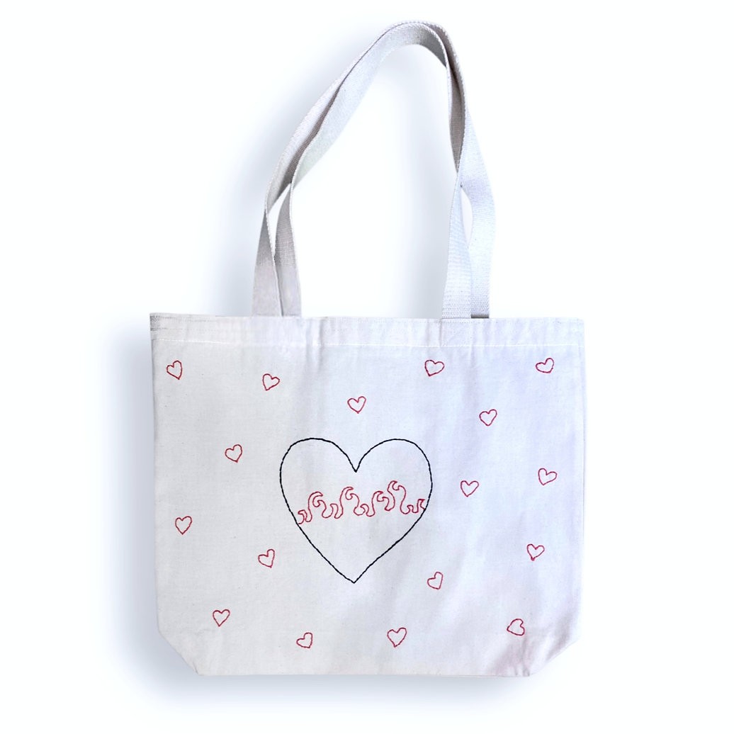 Bael İstanbul Fire of Love Large Tote Bag Kol Çantası