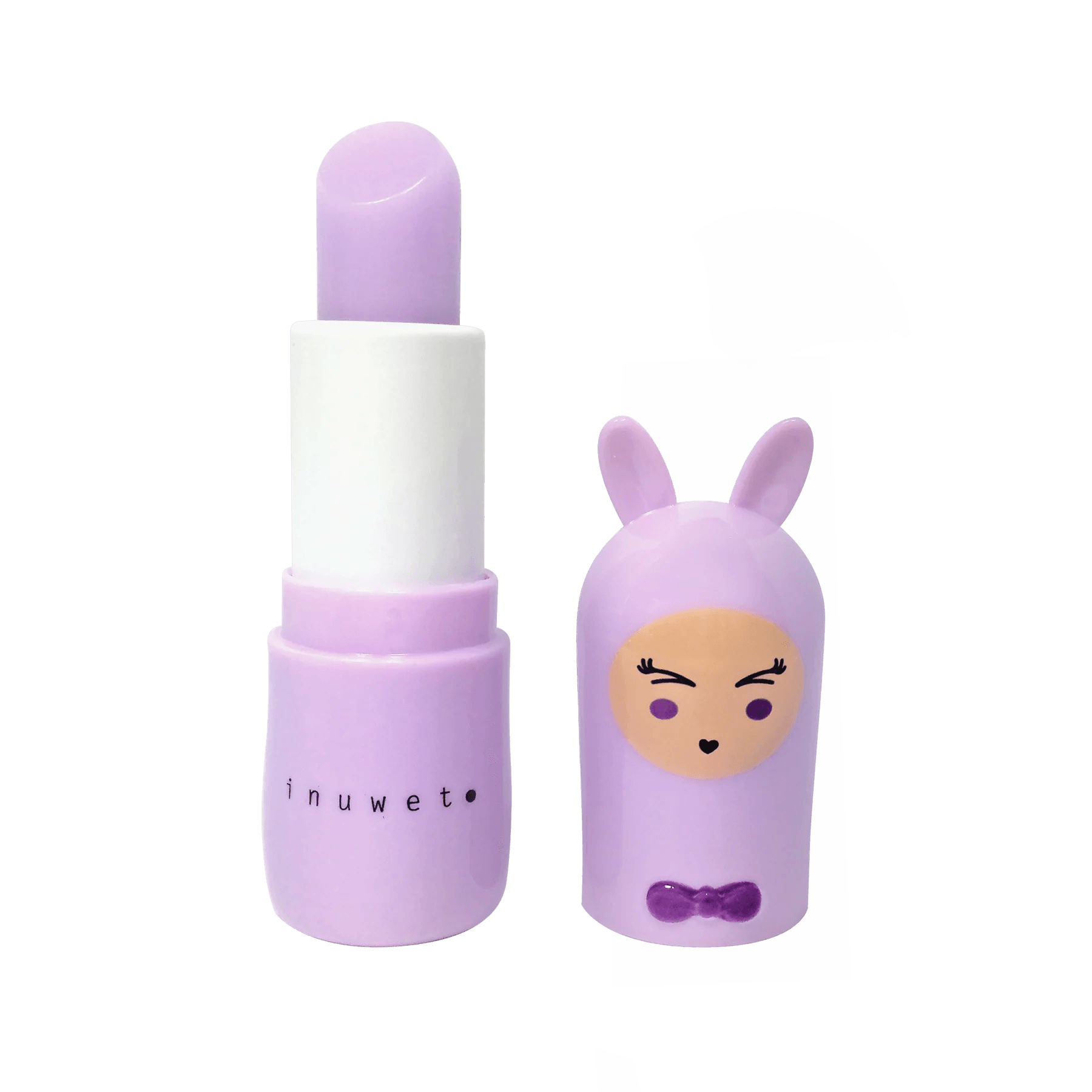 INUWET Bunny Lip Balm Marhsmallow/Purple B07