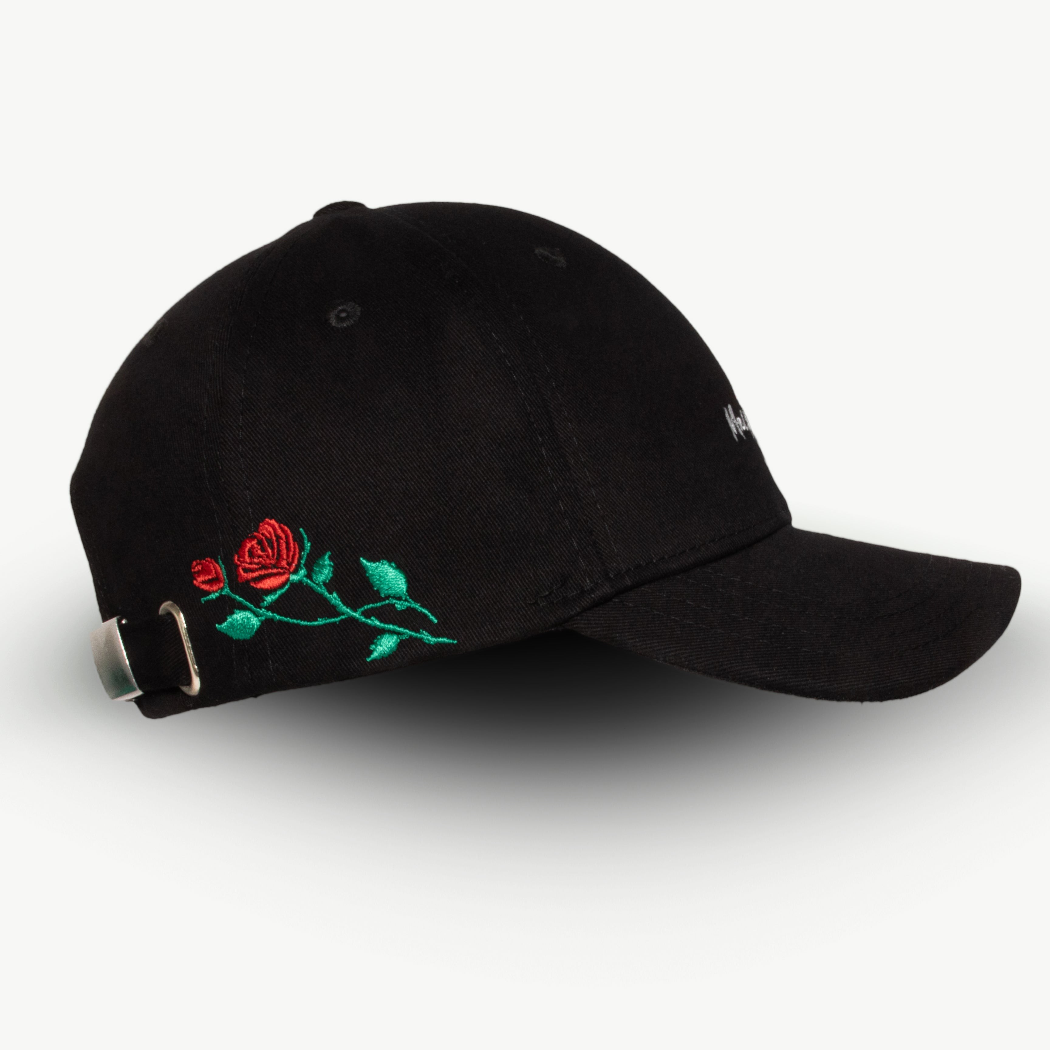 Maison Sacrée La Rose Du Jardin Siyah Şapka