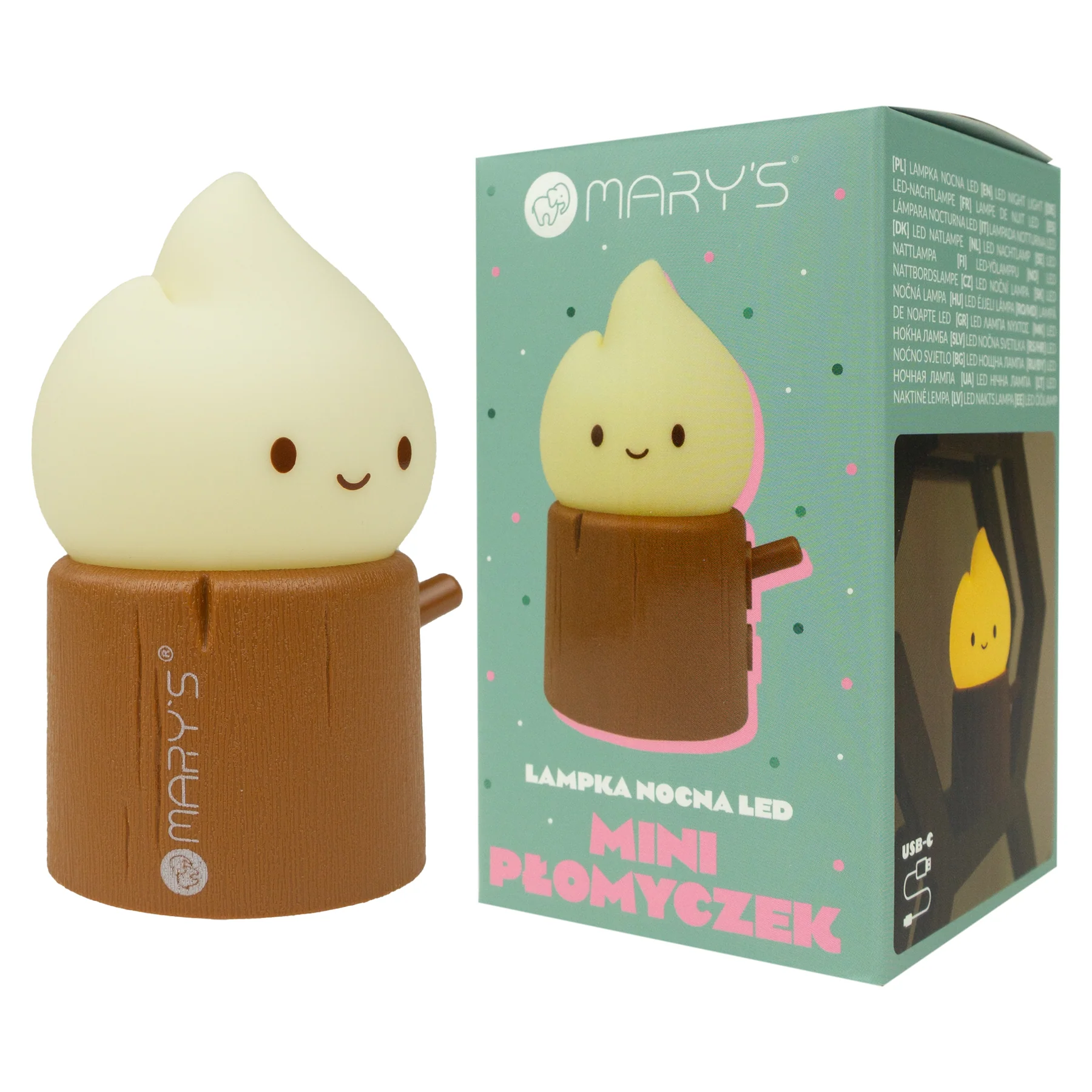 Mary's Mini Flame Led Gece Lambası