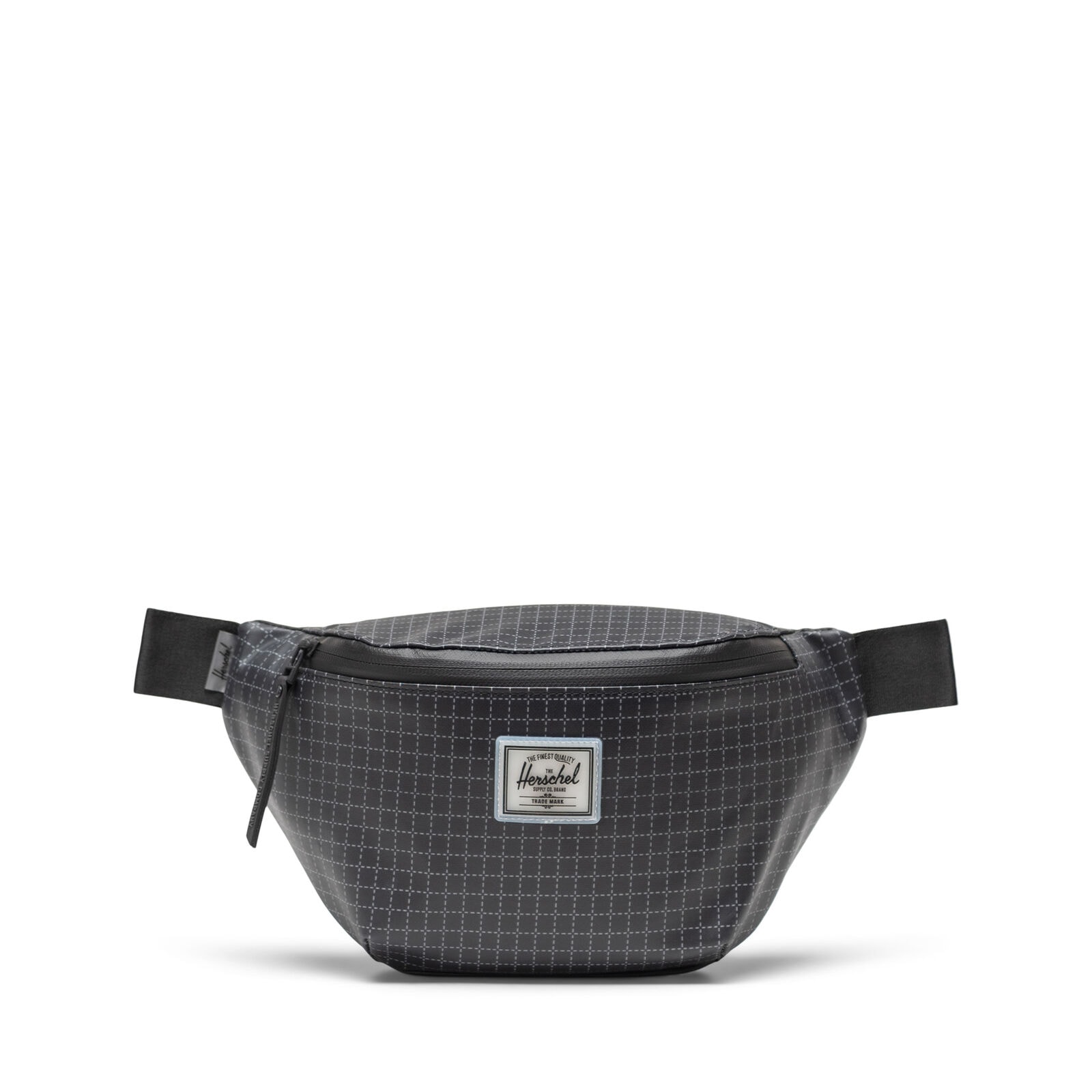 Herschel Pop Quiz Hip Pack Waterproof Black Grid Bel Çantası