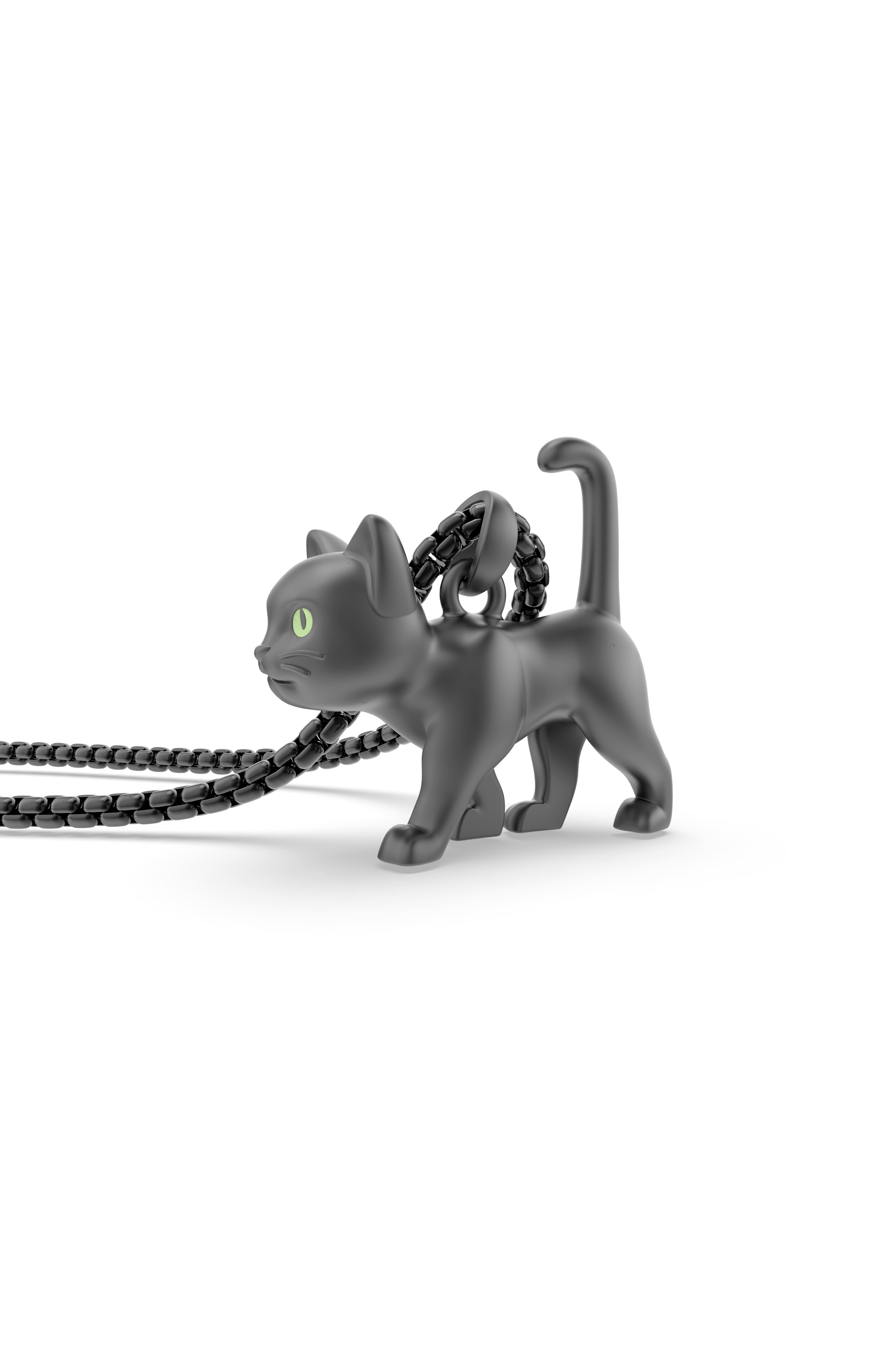 Metalmorphose Black Cat Kolye