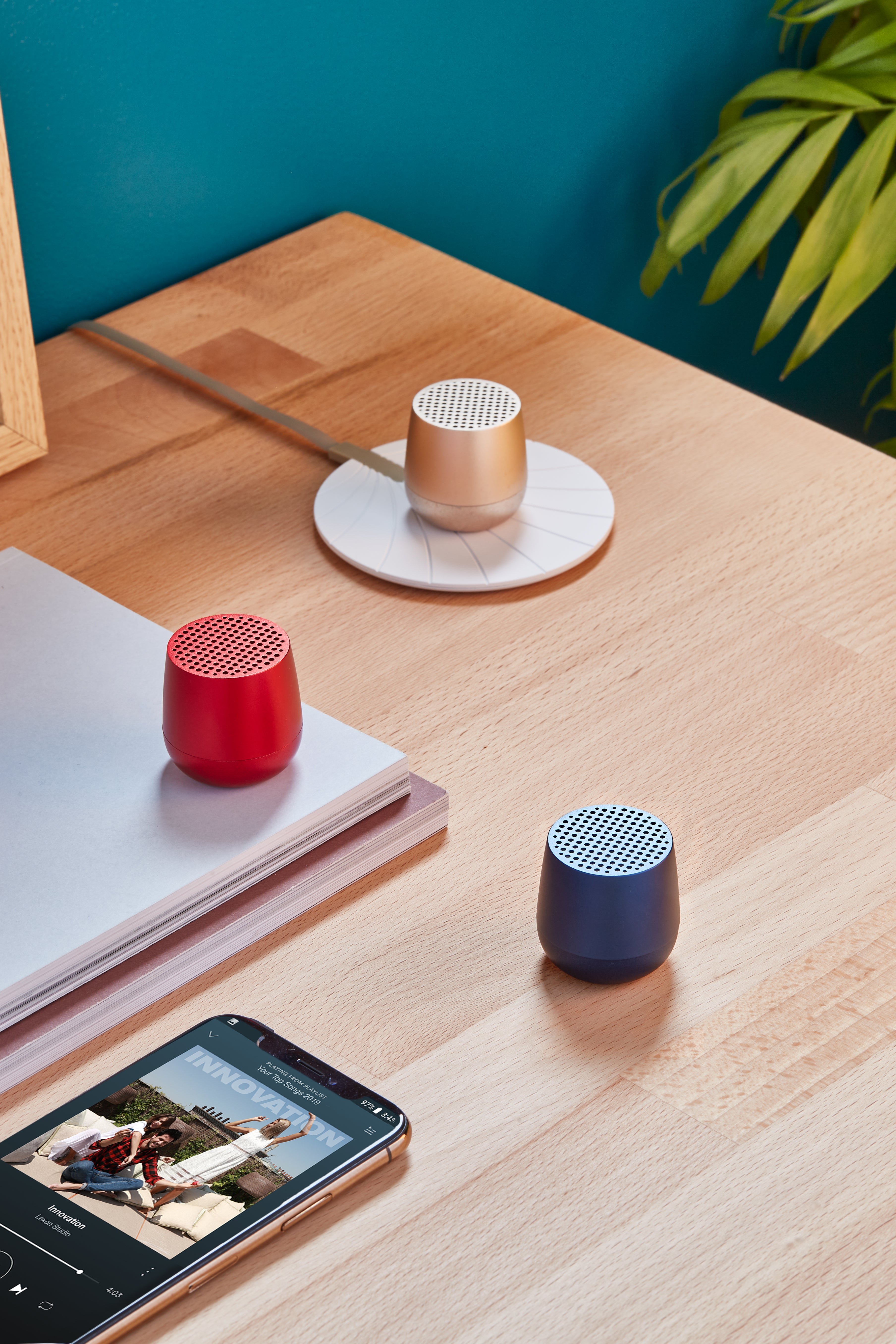 Lexon Mino + Bluetooth Hoparlör Dore