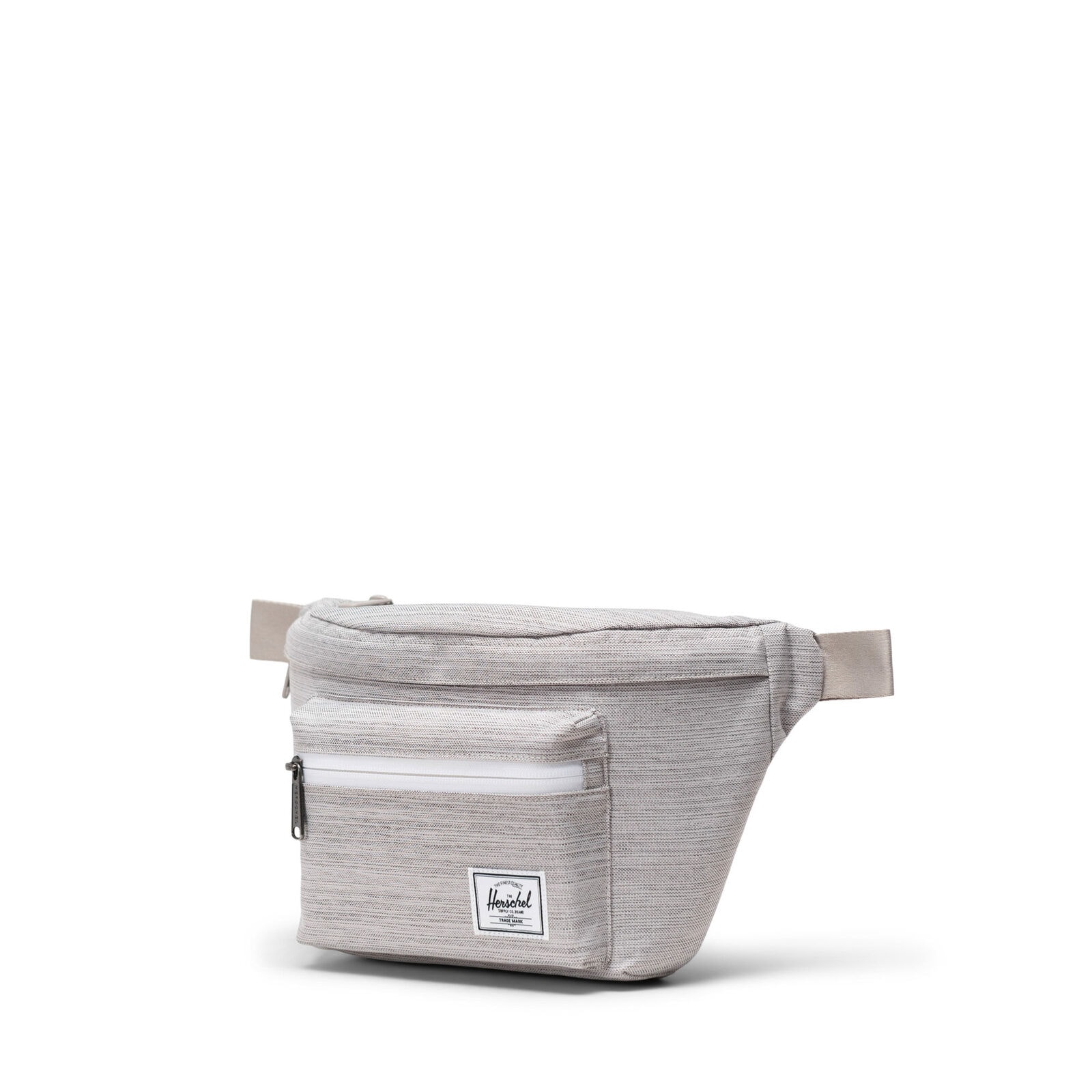 Herschel Pop Quiz Hip Pack Light Grey Crosshatch Bel Çantası