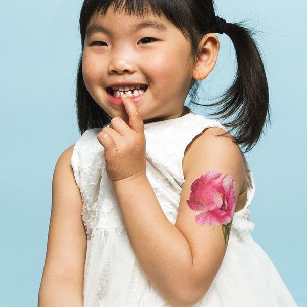 Tattly Pink Peony (Scented) Geçici Dövme