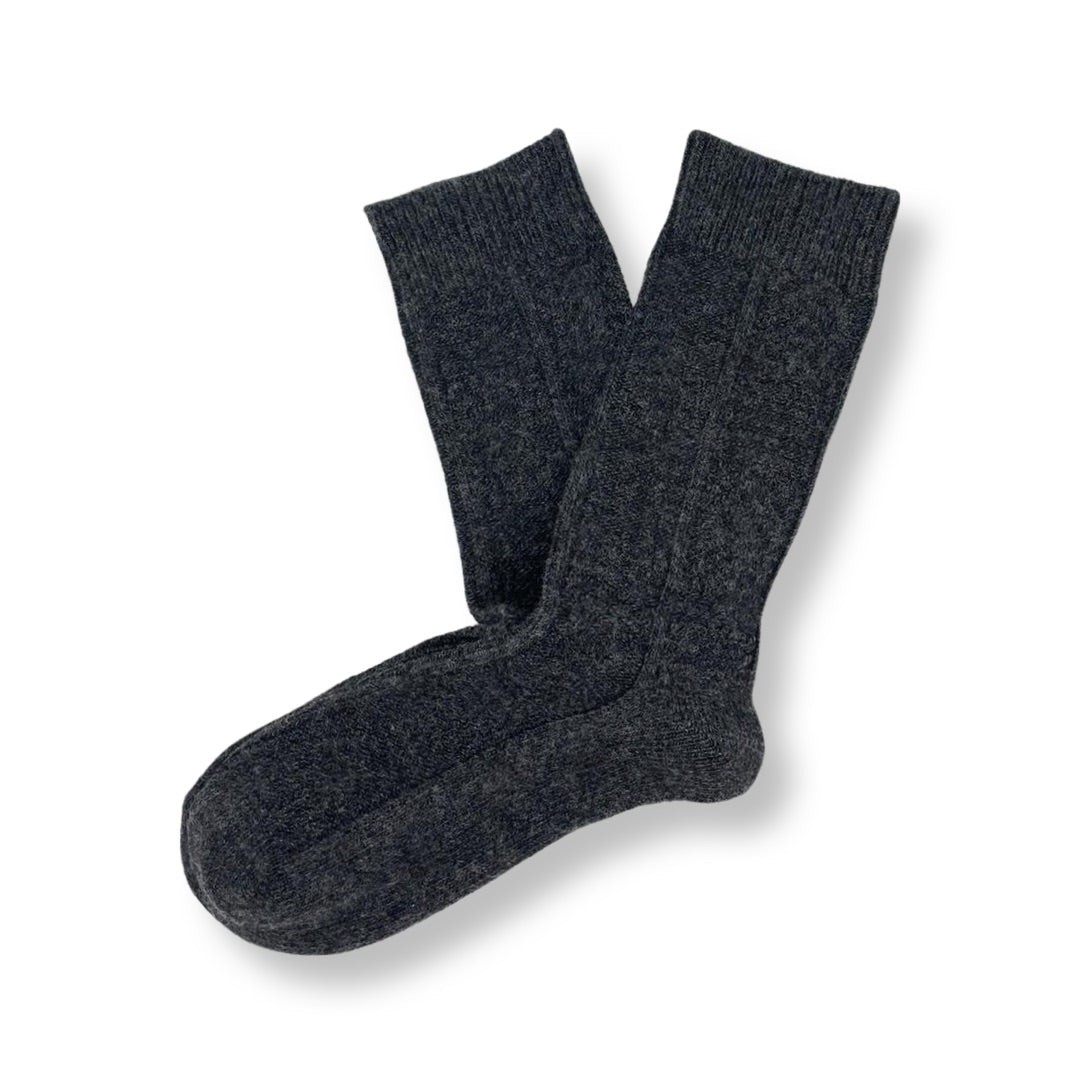 Endémique Studio The Wool Dark Grey-Kadın Çorap