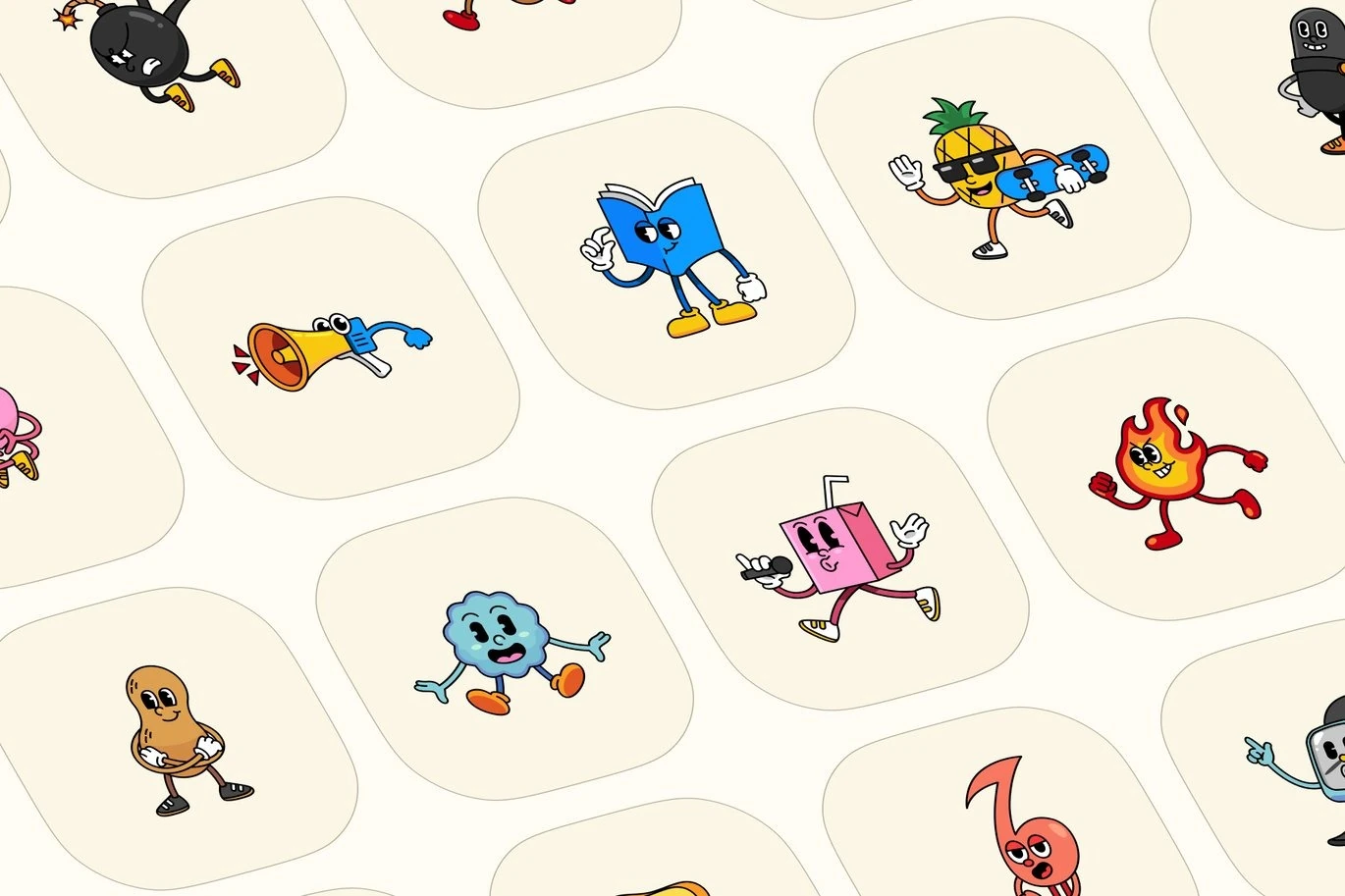 Maskot Mobile Maskot Karakter Paketi