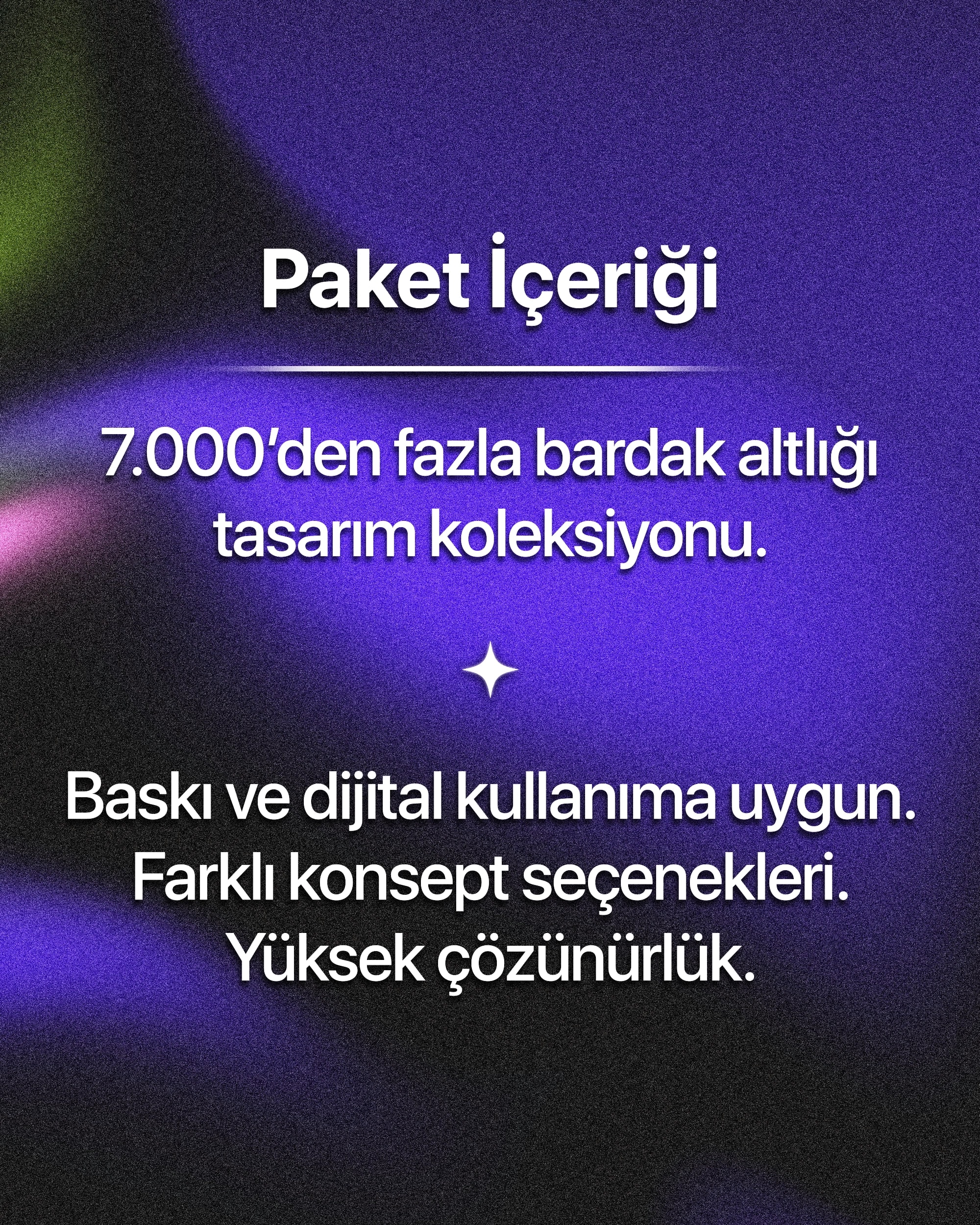 Bardak Altlığı Tasarım Paketi