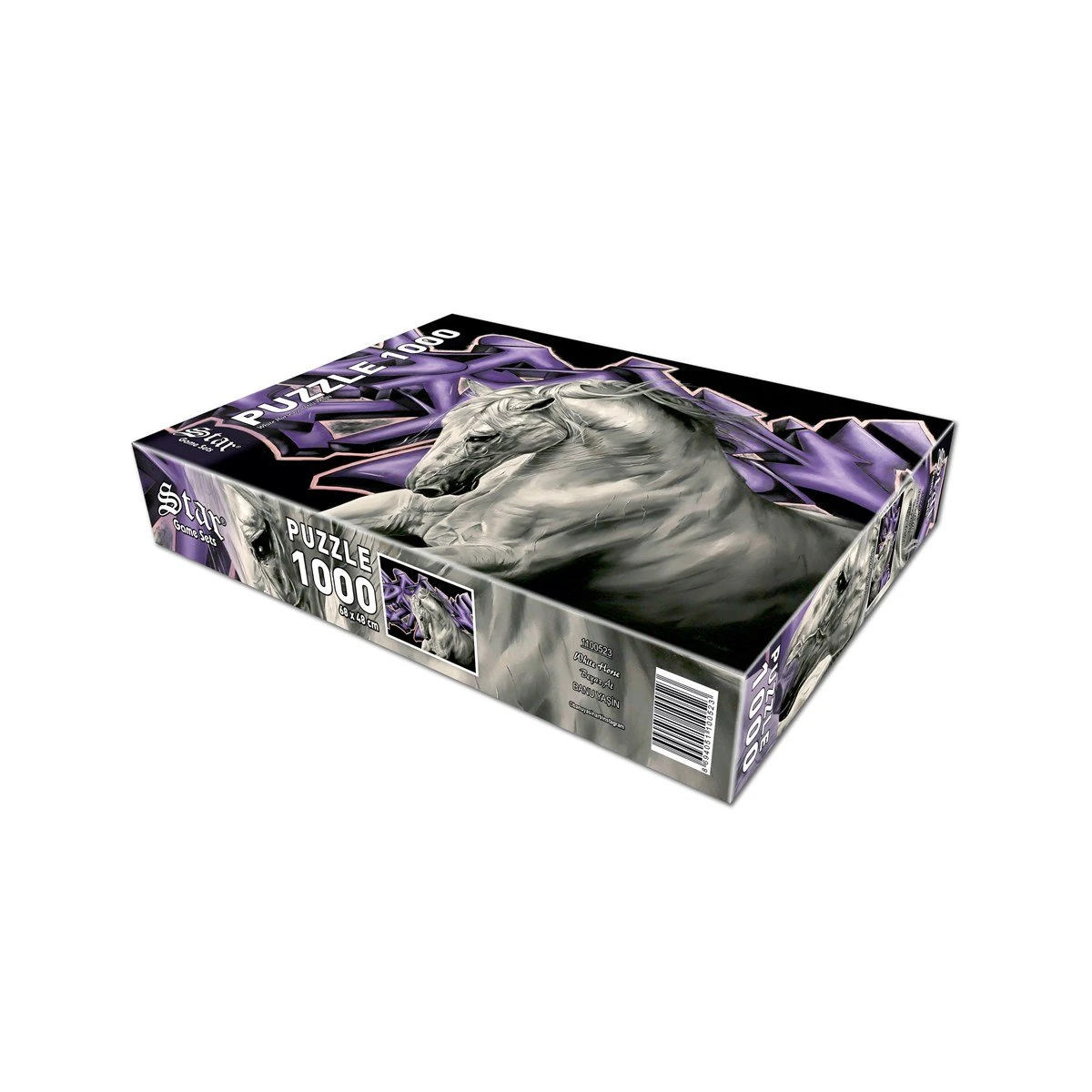 1000'LİK PUZZLE BEYAZ AT