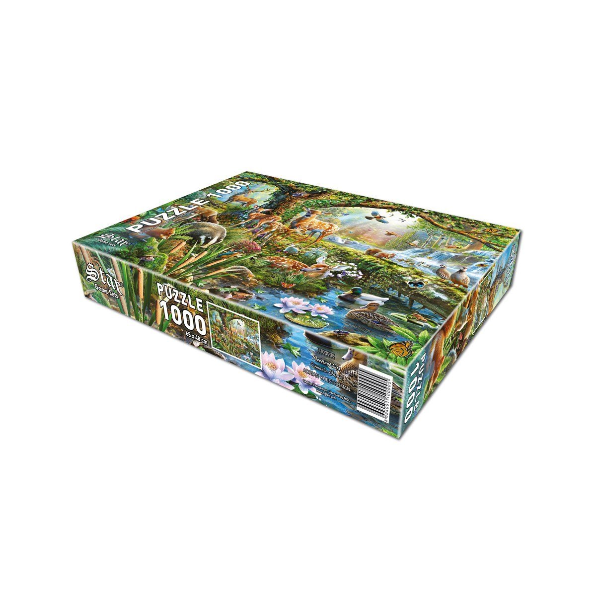 1000'LİK PUZZLE ORMANDA YAŞAM