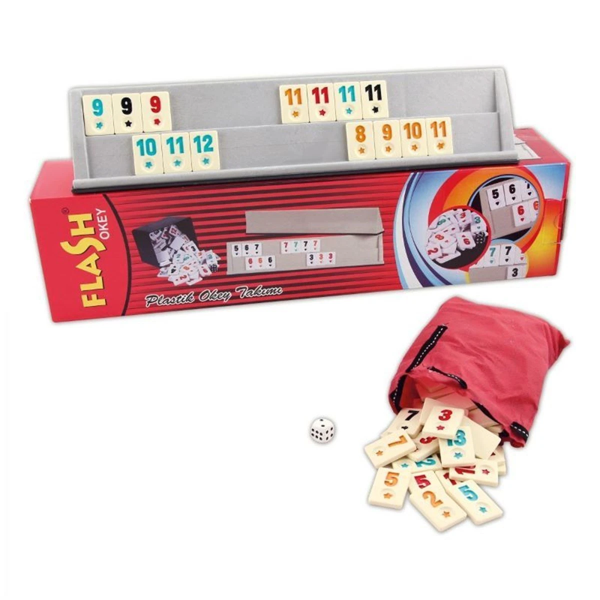 FLASH PLASTİK OKEY TAKIMI