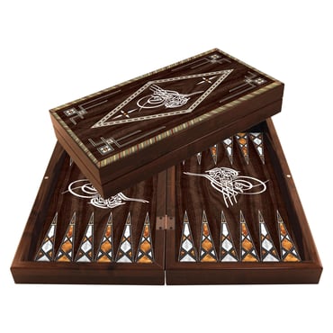 STAR ANTİK OSMANLI TURASI TAVLA TAKIMI