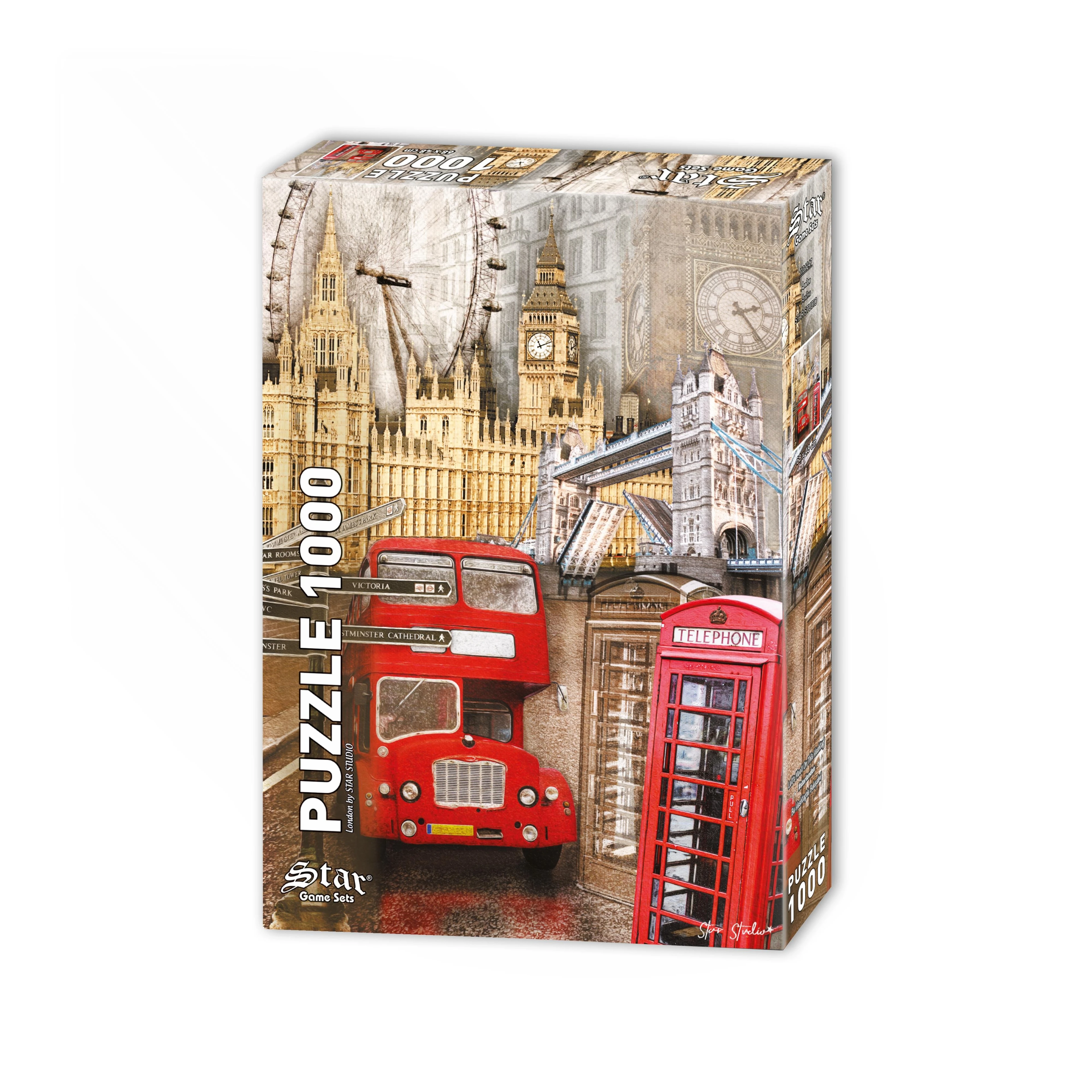 LONDRA, 1000 PARÇA PUZZLE