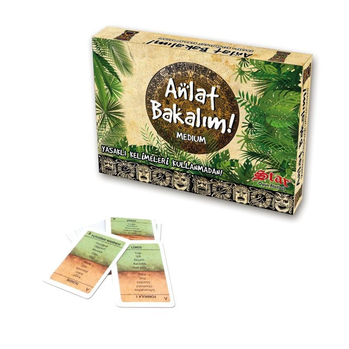 İKİLİ ANLAT BAKALIM OYUN KARTI