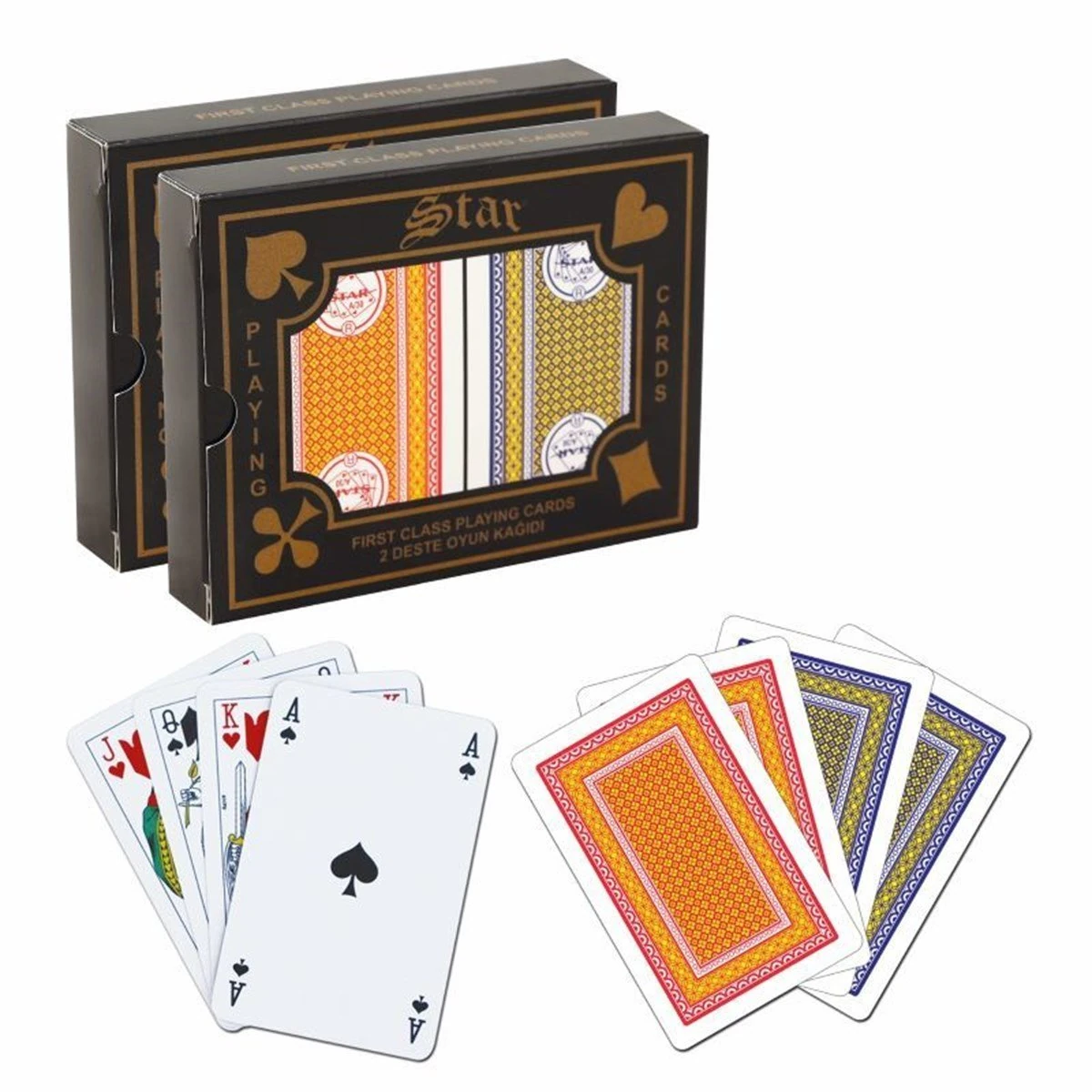 STAR A/30 OYUN KAĞIDI 2'Lİ KUTU