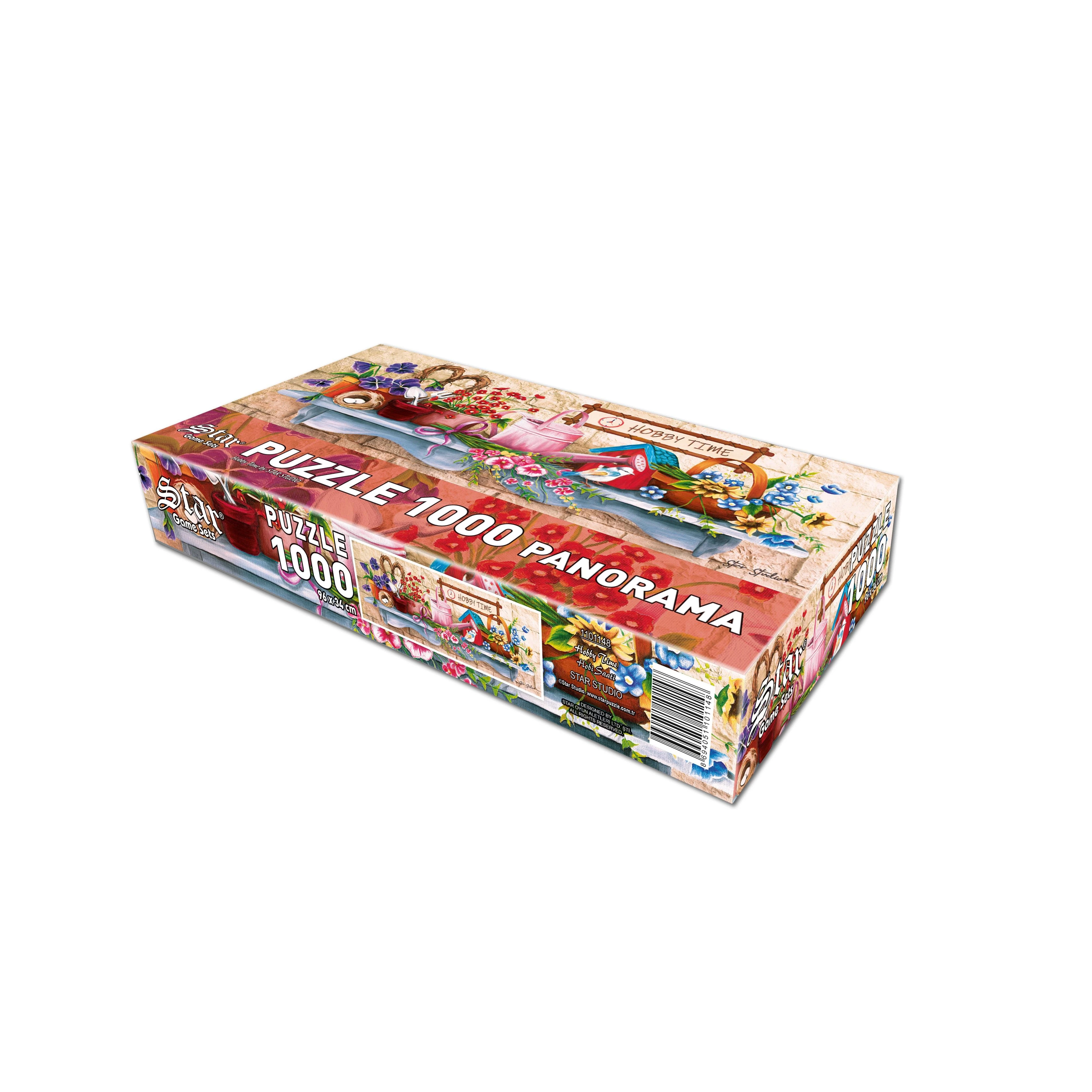 HOBİ SAATİ, 1000 PARÇA PANORAMA PUZZLE