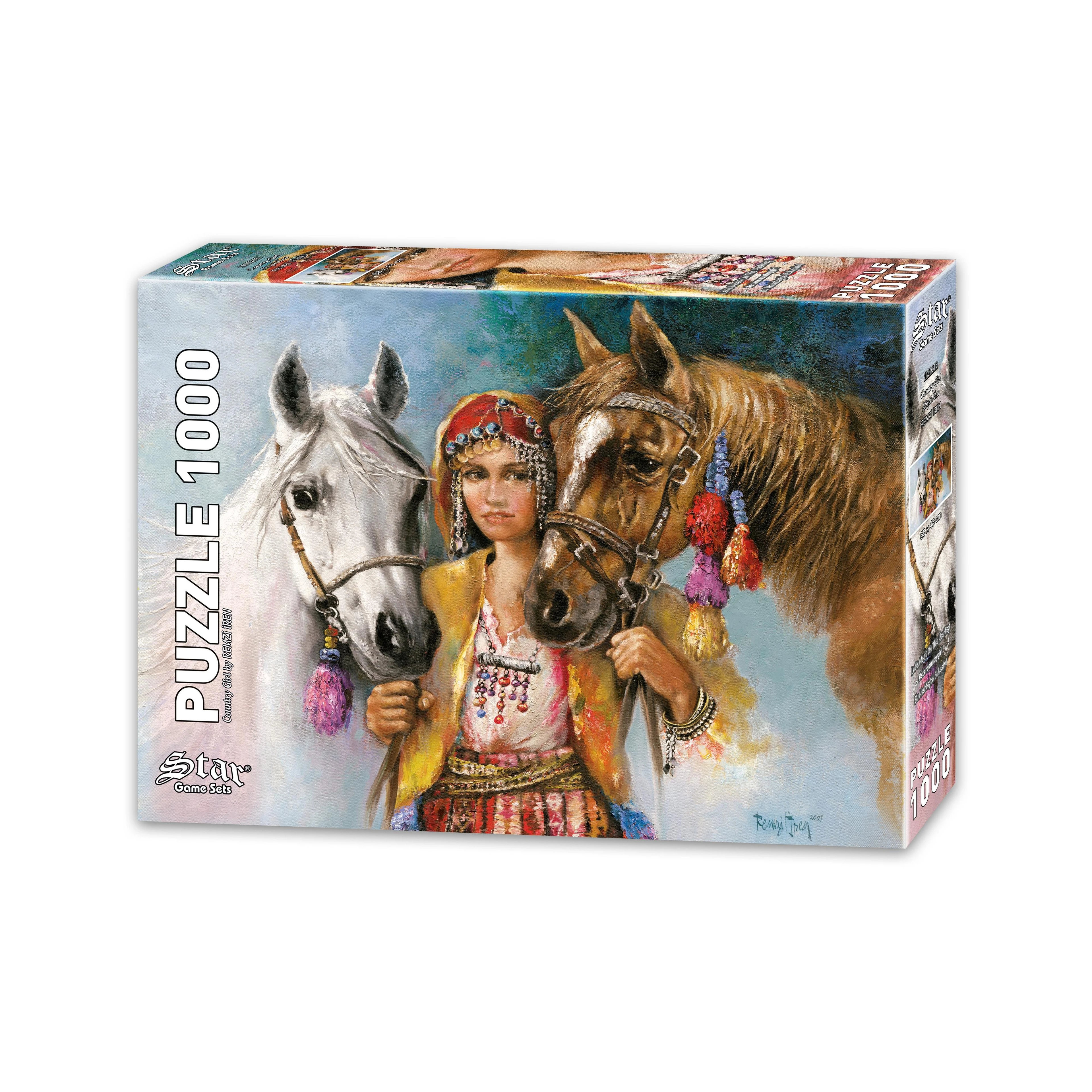 KÖYLÜ KIZI, 1000 PARÇA PUZZLE