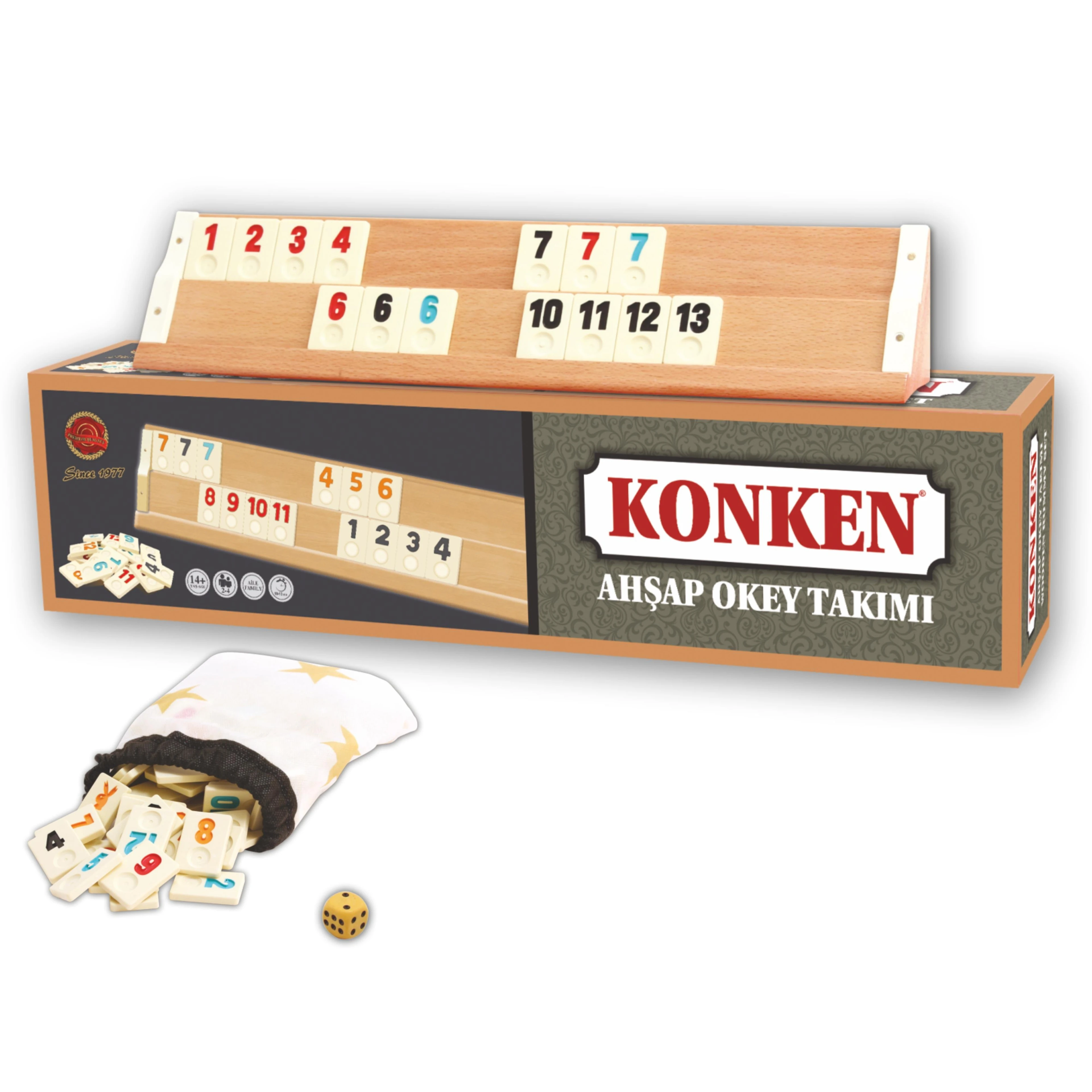 KONKEN AĞAÇ OKEY TAKIMI