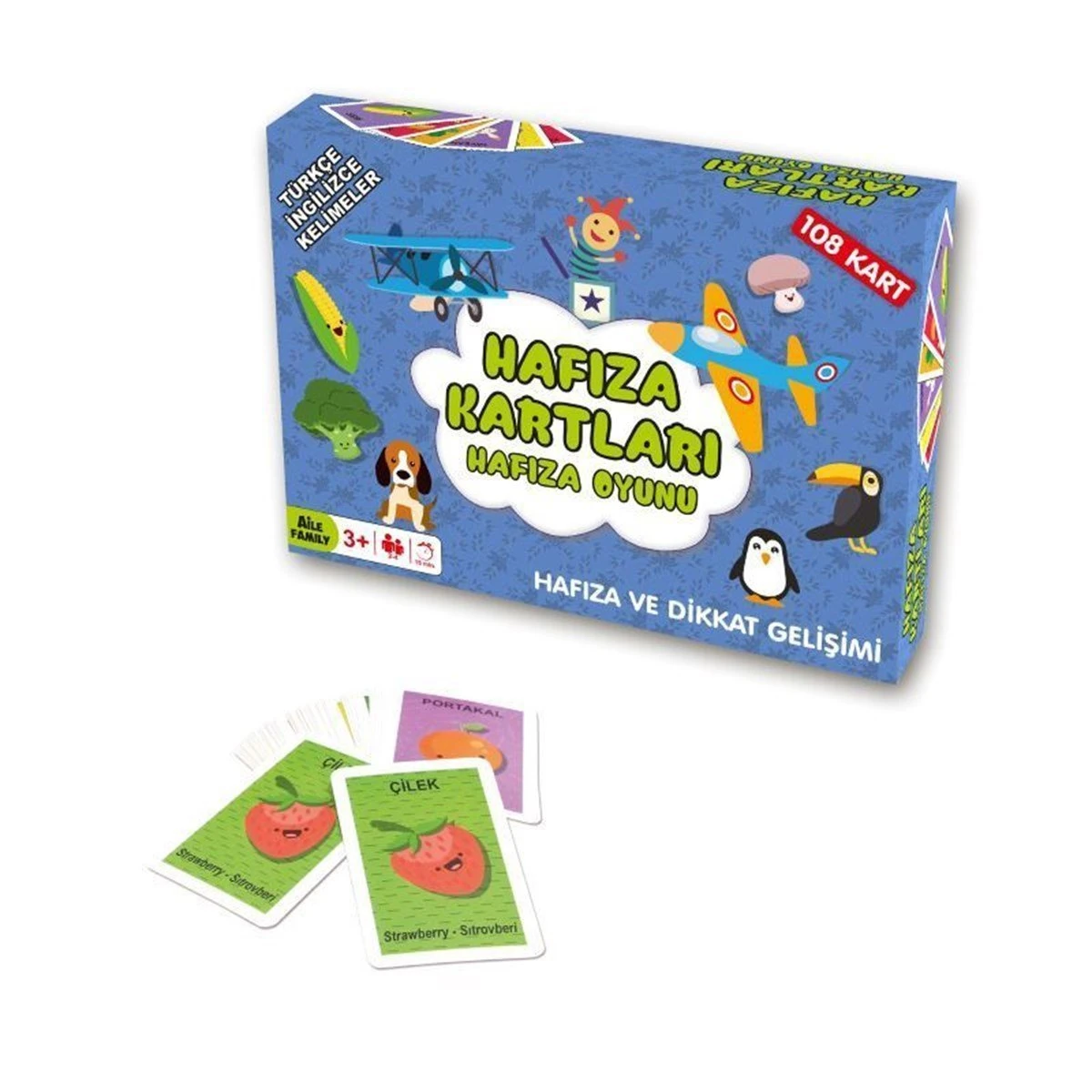 İKİLİ HAFIZA OYUN KARTI