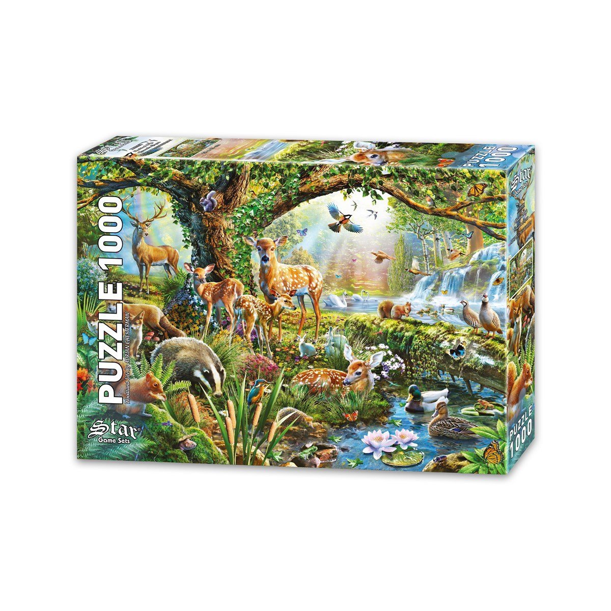 1000'LİK PUZZLE ORMANDA YAŞAM