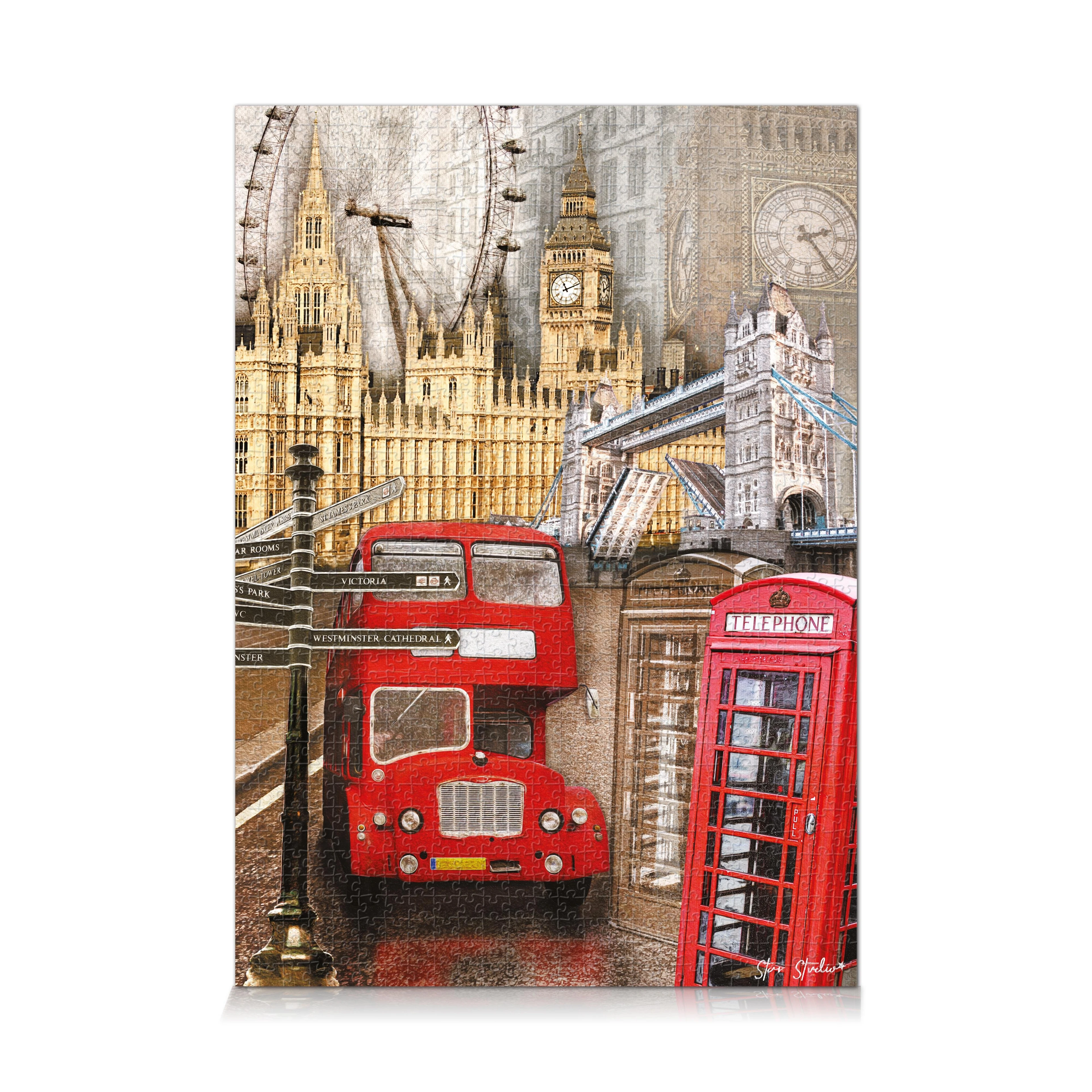 LONDRA, 1000 PARÇA PUZZLE