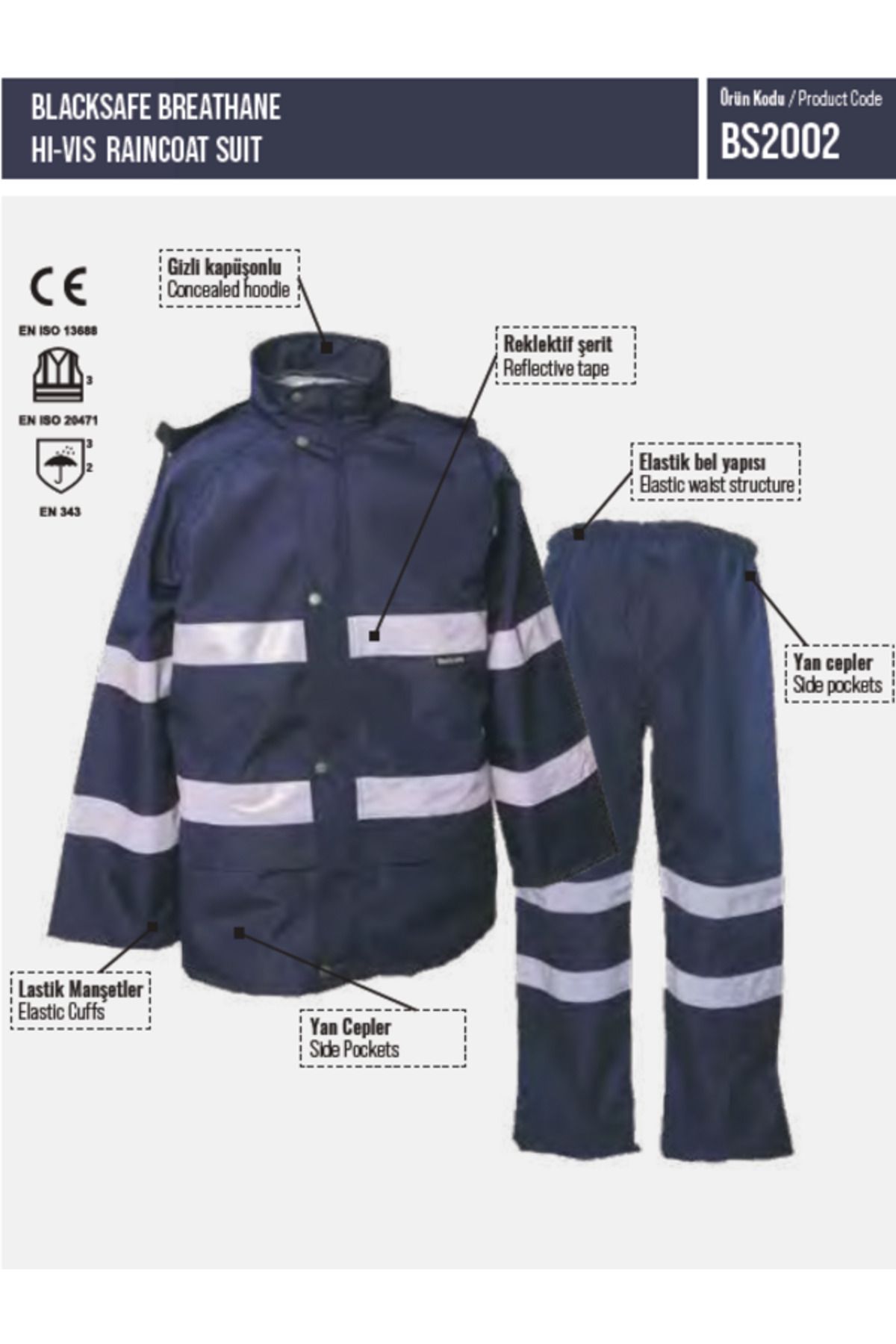BS2002 ALT-ÜST YAĞMURLUK