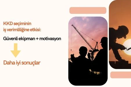 KKD Seçiminin İş Verimliliğine Etkisi: Güvenli Ekipman + Motivasyon = Daha İyi Sonuçlar
