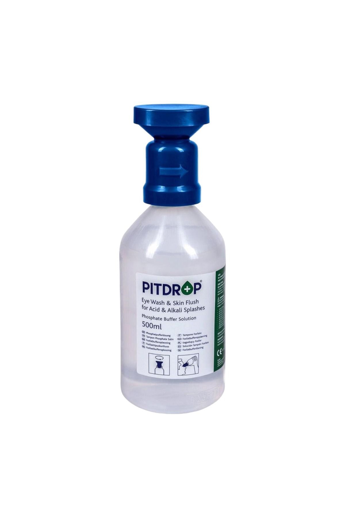 500ml Kimyasal Göz Solüsyonu (Mavi Kapak)