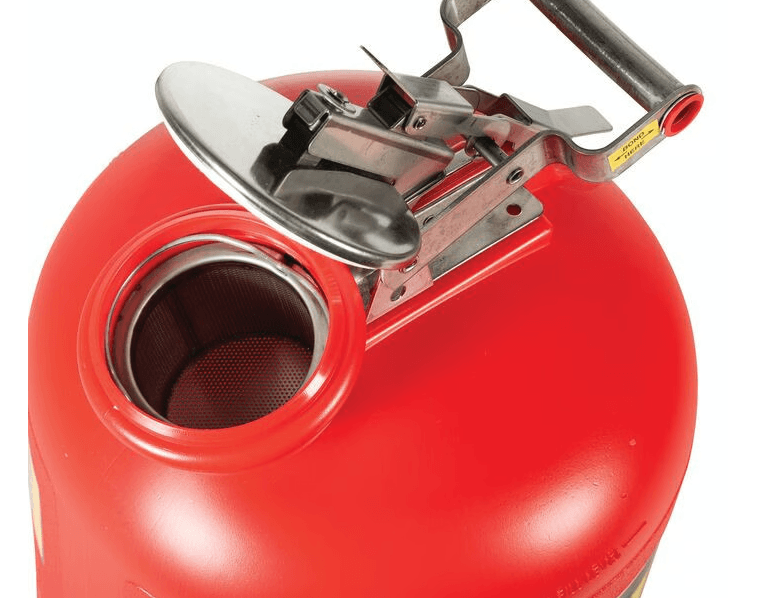  Justrite 14765 19 Litre Sıvı Bertarafı için Polietilen Güvenlik Bidonu