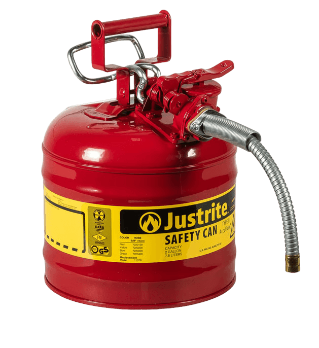 Justrite 7220120Z 7,5 Litre Çelik Emniyetli Kap