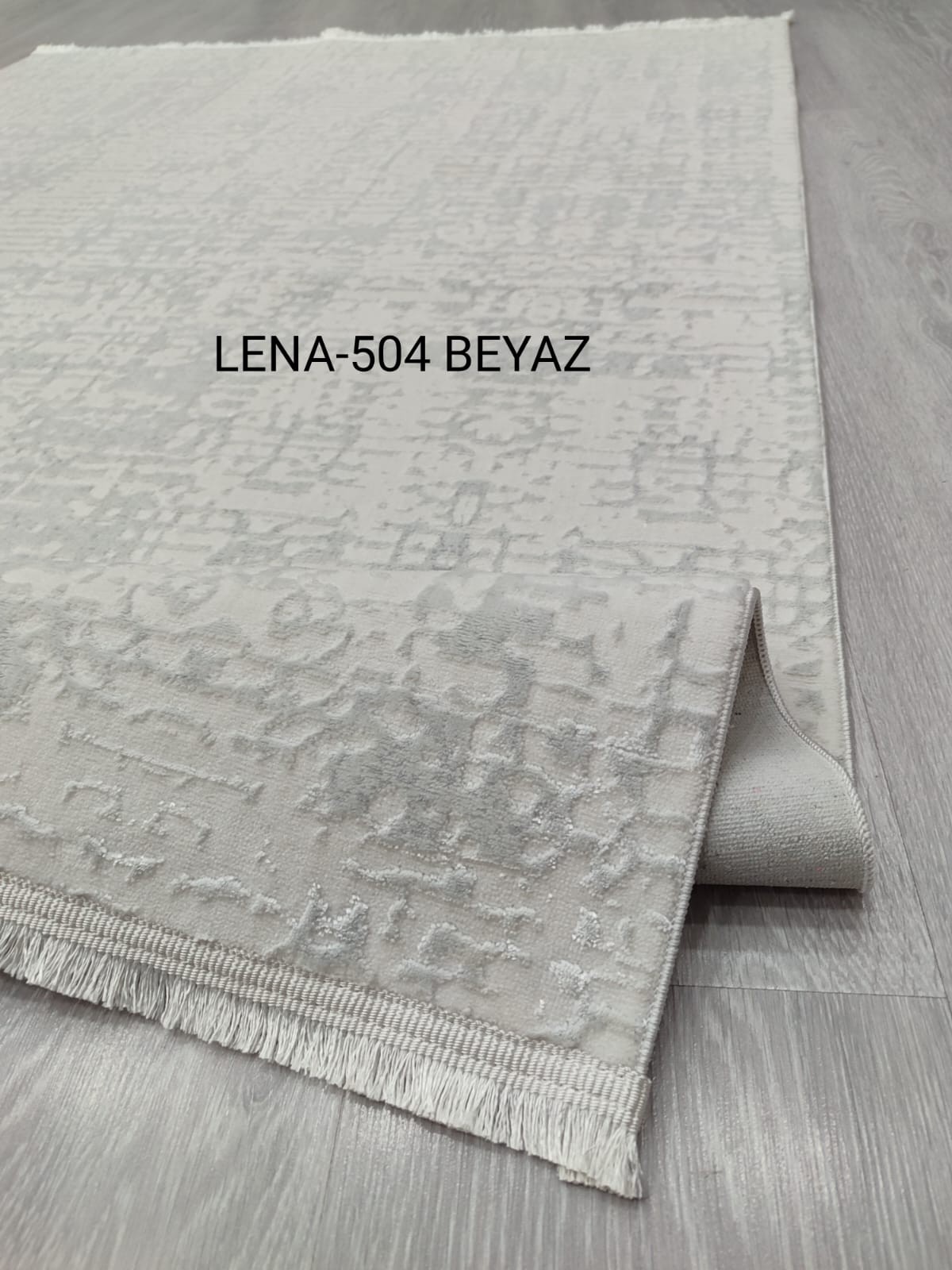 DECOSER LENA HALI - 504 BEYAZ