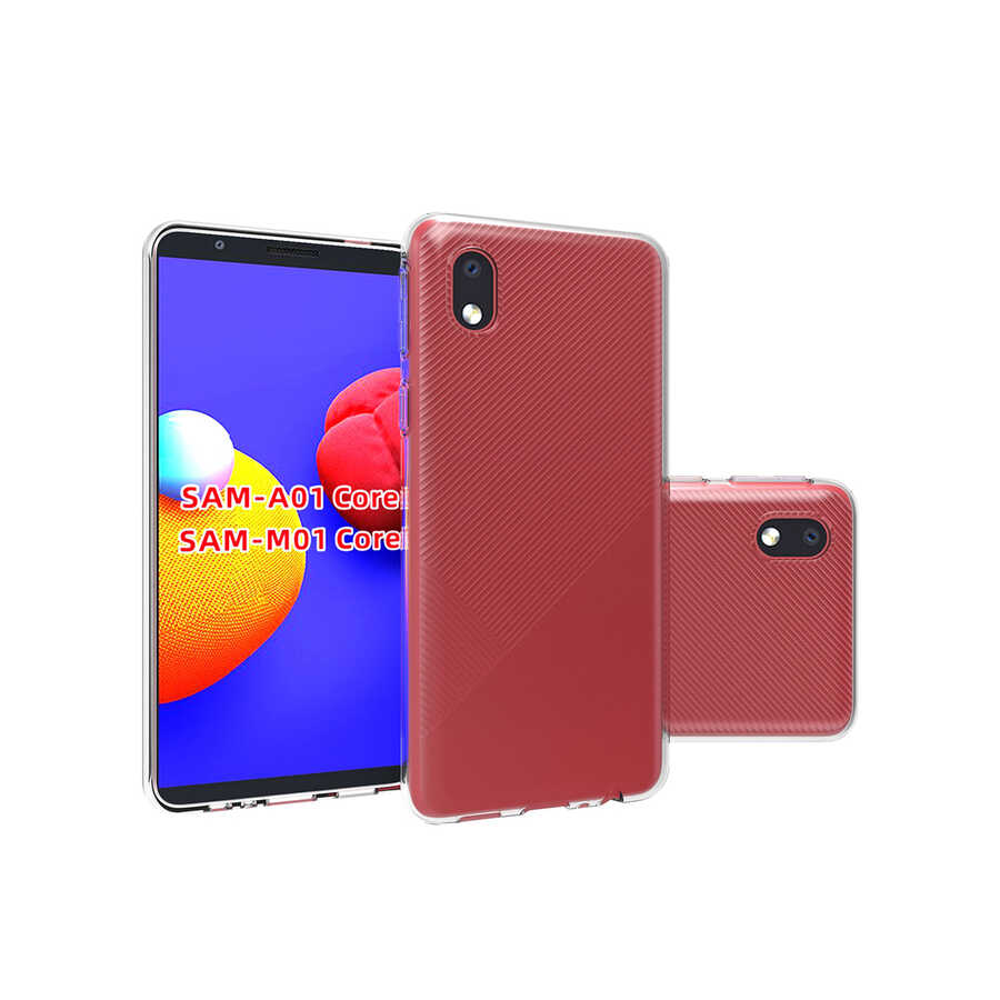 Galaxy A01 Core Kılıf Zore Süper Silikon Kılıf