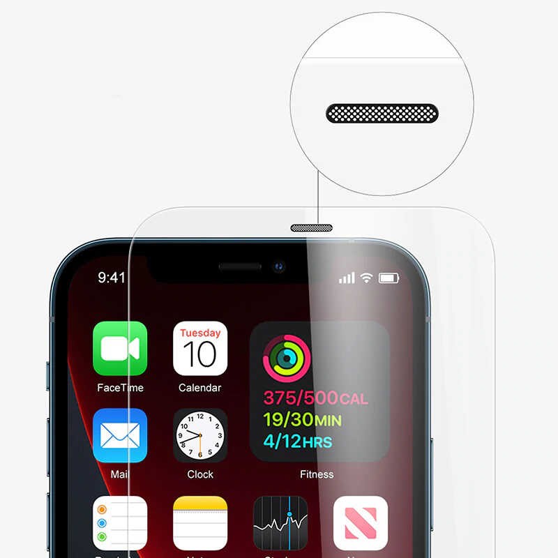 iPhone 12 Pro Zore Vox Glass Temperli Ekran Koruyucu