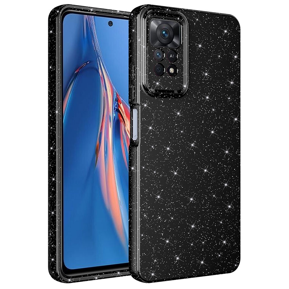 Xiaomi Redmi Note 12 Pro 4G Kılıf Kamera Korumalı Simli Lüks Zore Koton Kılıf