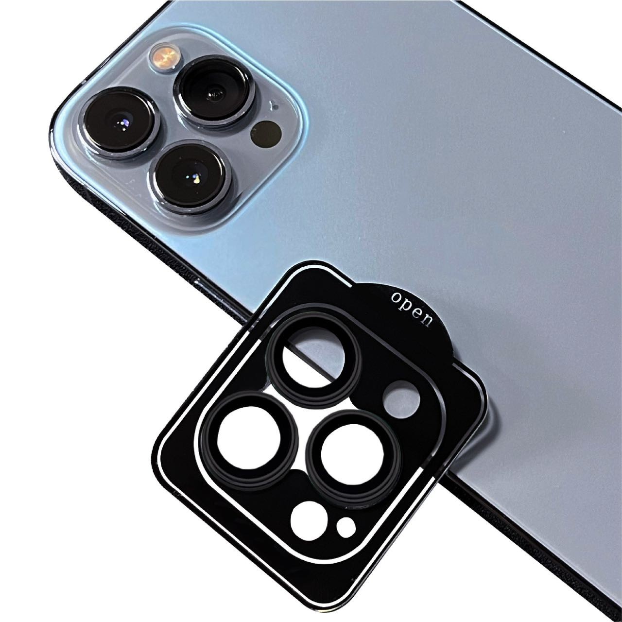 iPhone 12 Pro Zore CL-11 Safir Parmak İzi Bırakmayan Anti-Reflective Kamera Lens Koruyucu